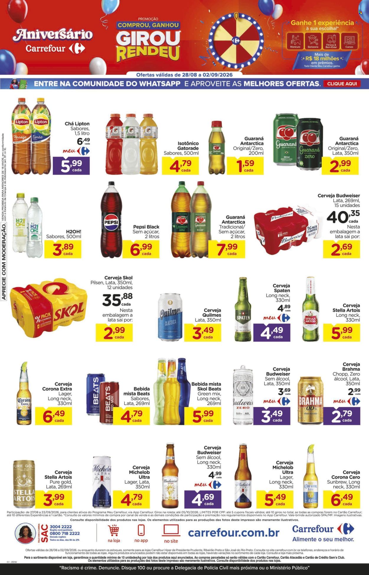 Folheto Carrefour Hiper - 28/08/2026 - 02/09/2026. Página 6