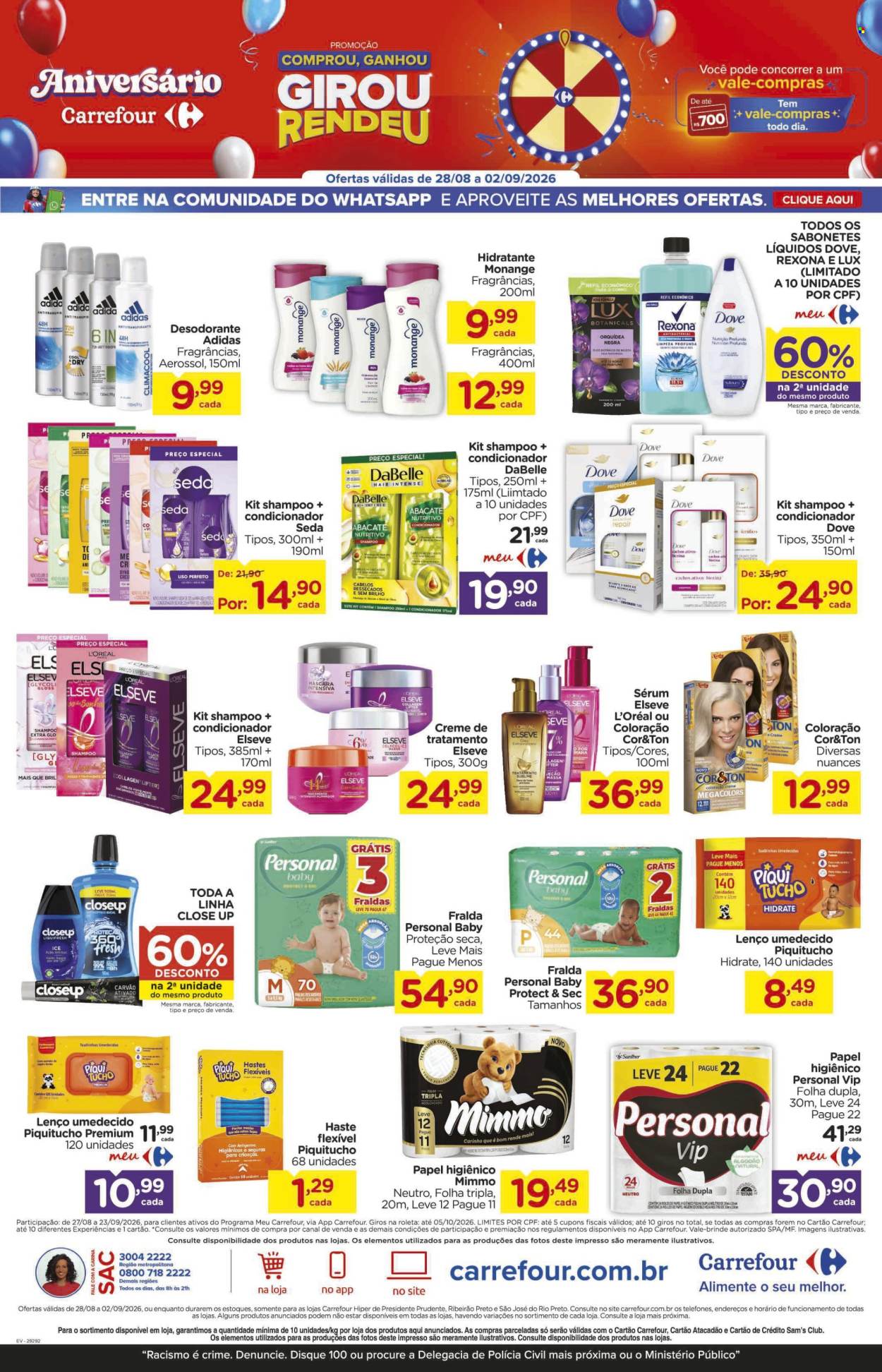 Folheto Carrefour Hiper - 28/08/2026 - 02/09/2026. Página 7