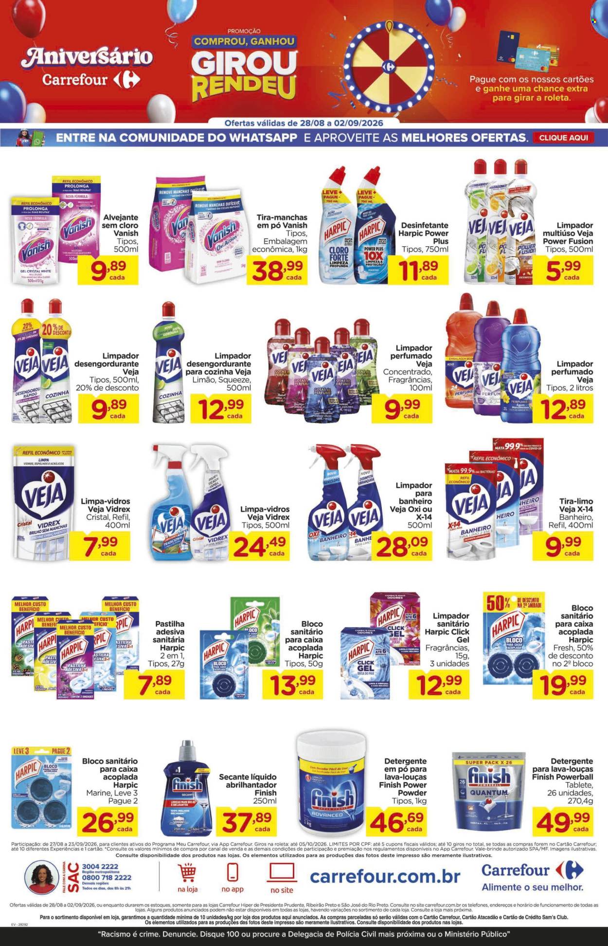 Folheto Carrefour Hiper - 28/08/2026 - 02/09/2026. Página 11