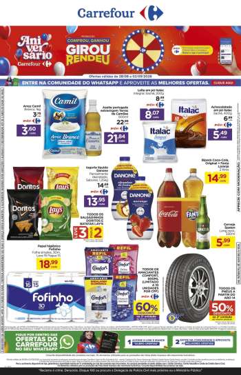 Folheto Carrefour Hiper - 28/08/2026 - 02/09/2026.