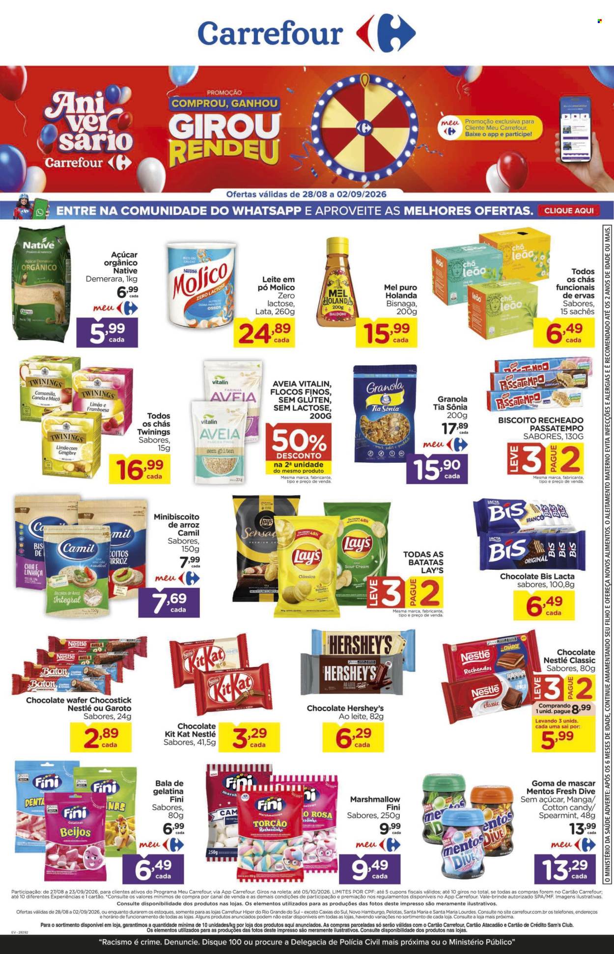Folheto Carrefour Hiper - 28/08/2026 - 02/09/2026. Página 1