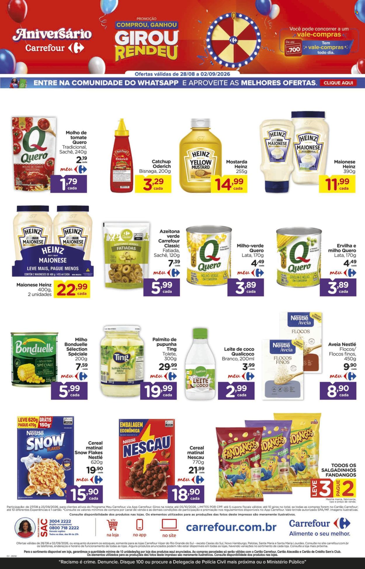 Folheto Carrefour Hiper - 28/08/2026 - 02/09/2026. Página 3
