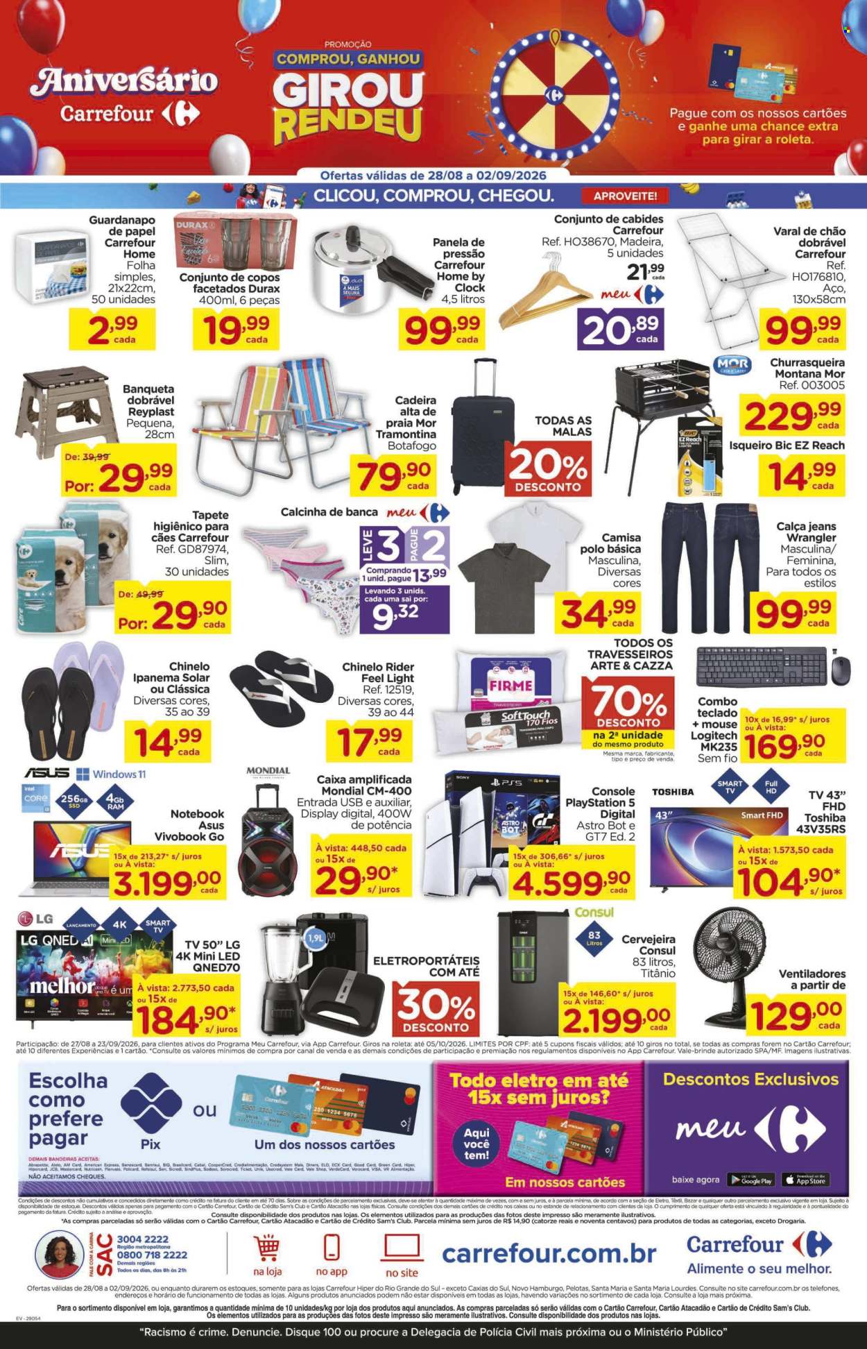 Folheto Carrefour Hiper - 28/08/2026 - 02/09/2026. Página 8