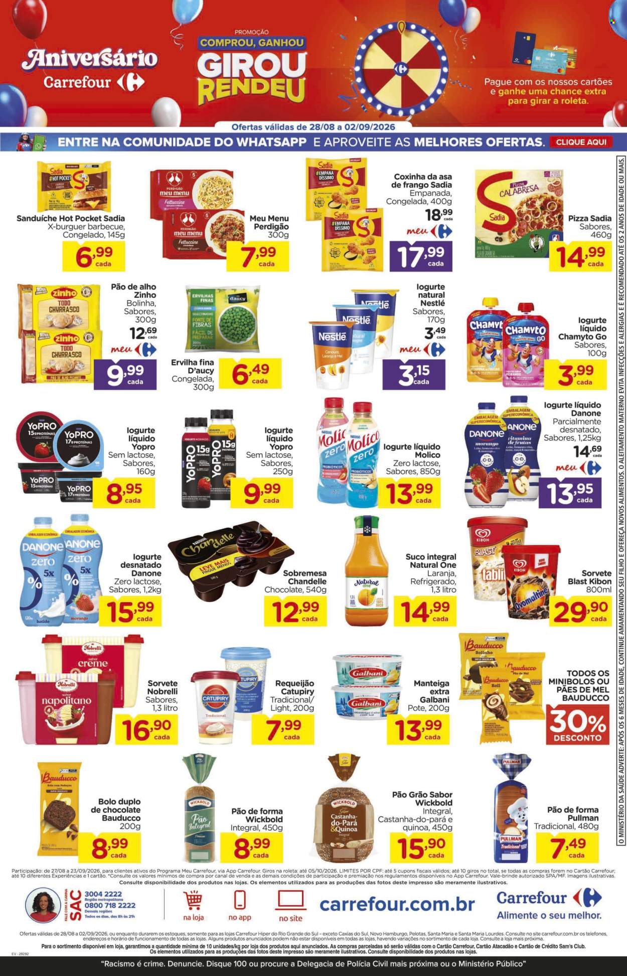 Folheto Carrefour Hiper - 28/08/2026 - 02/09/2026. Página 4