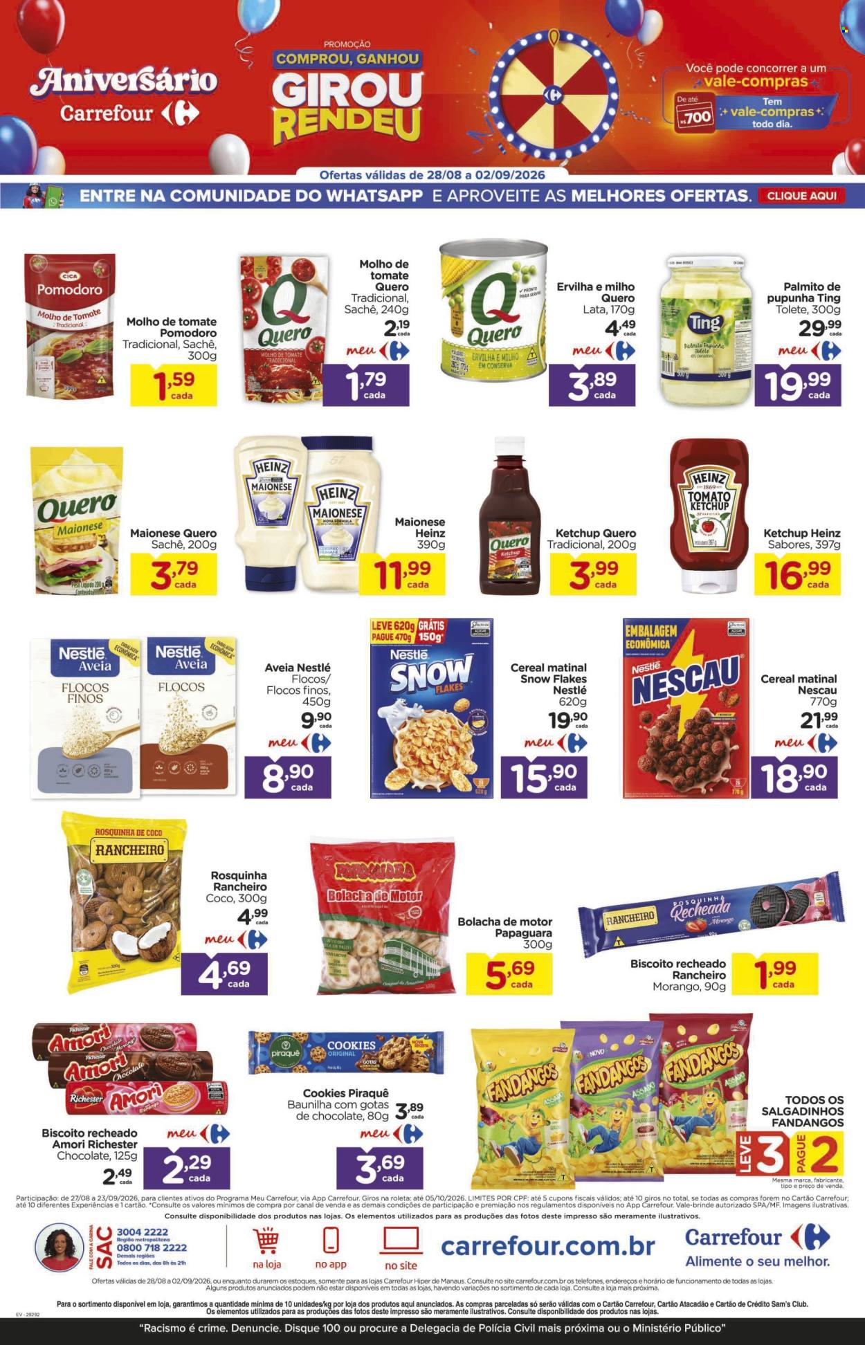 Folheto Carrefour Hiper - 28/08/2026 - 02/09/2026. Página 3