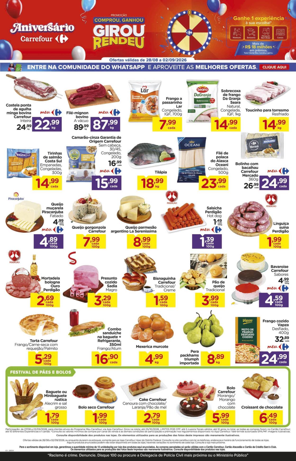 Folheto Carrefour Hiper - 28/08/2026 - 02/09/2026. Página 2