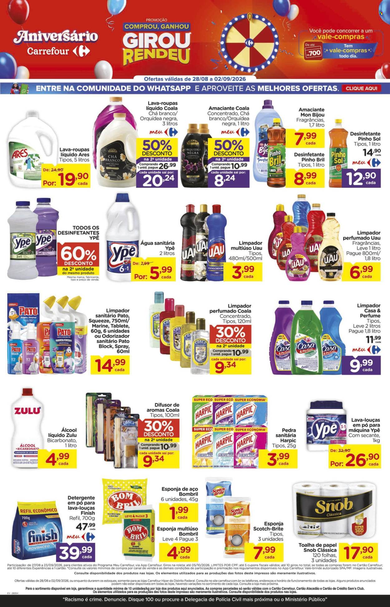 Folheto Carrefour Hiper - 28/08/2026 - 02/09/2026. Página 7