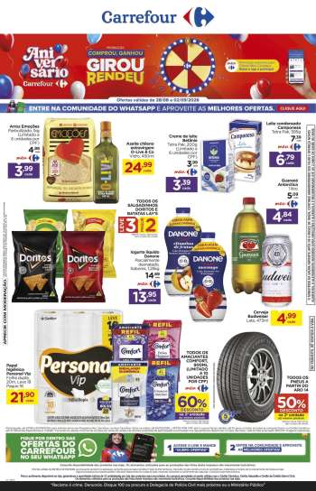 Folheto Carrefour Hiper - 28/08/2026 - 02/09/2026.