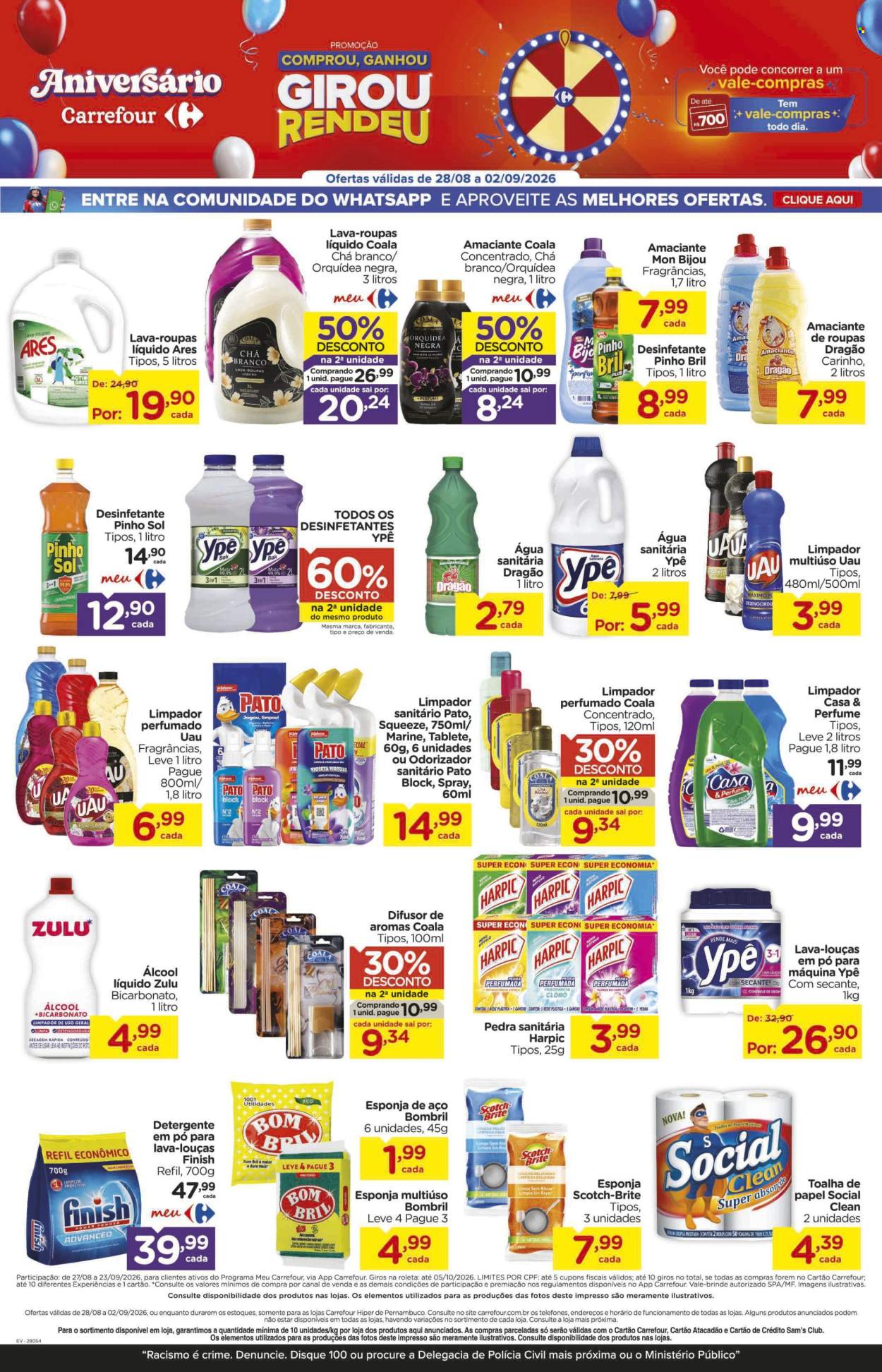 Folheto Carrefour Hiper - 28/08/2026 - 02/09/2026. Página 7