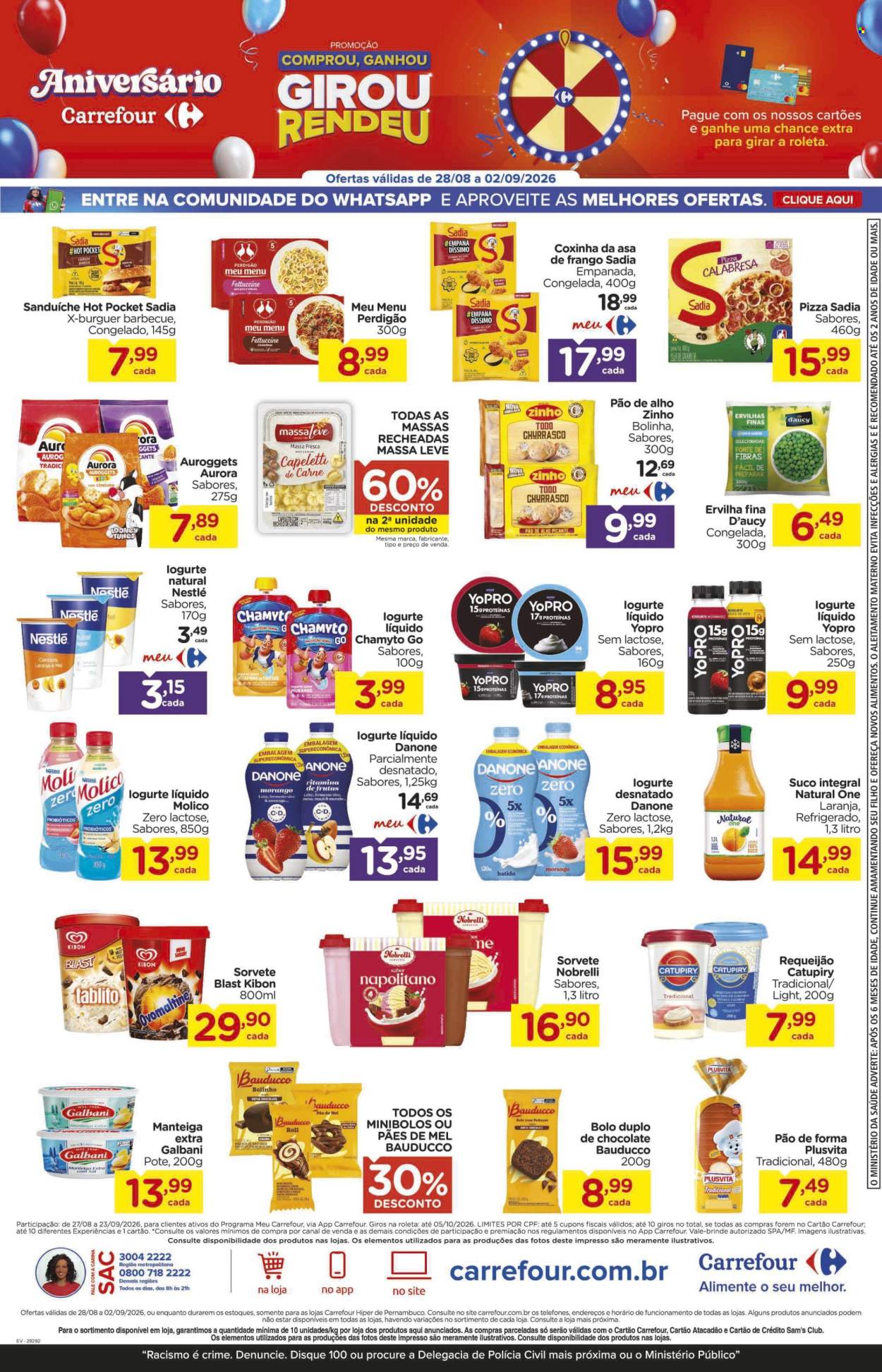 Folheto Carrefour Hiper - 28/08/2026 - 02/09/2026. Página 4