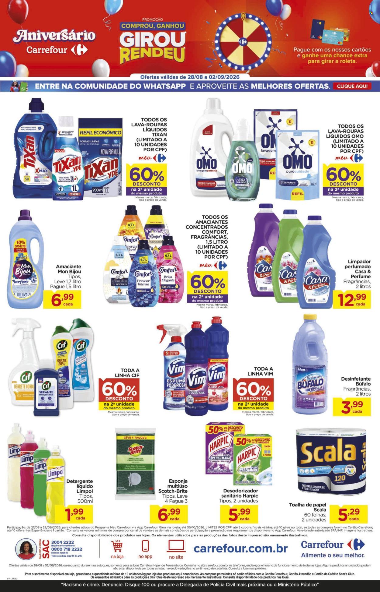 Folheto Carrefour Hiper - 28/08/2026 - 02/09/2026. Página 8