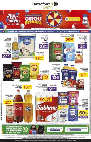 Folheto Carrefour Bairro - 28/08/2026 - 02/09/2026.
