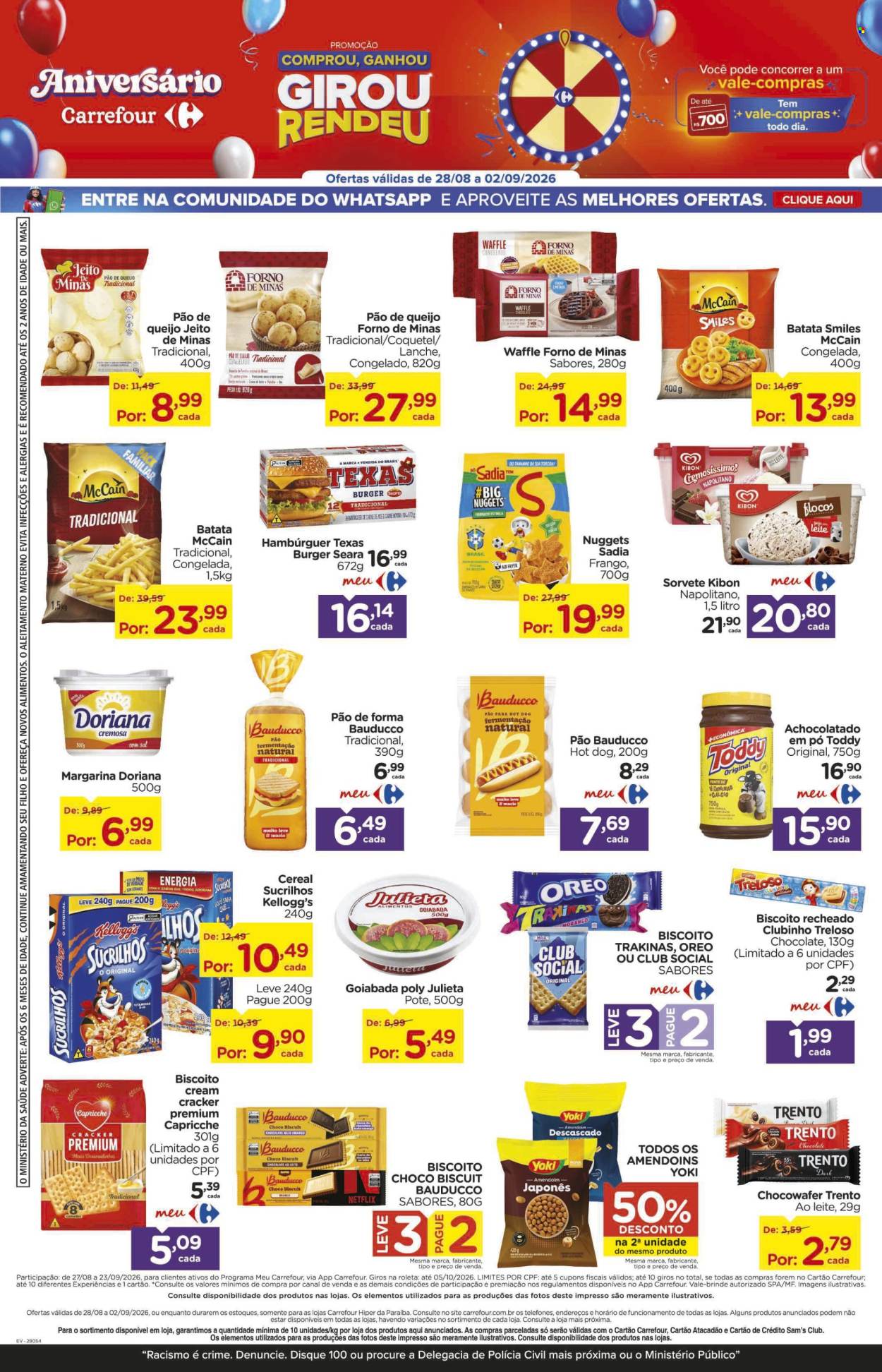 Folheto Carrefour Hiper - 28/08/2026 - 02/09/2026. Página 3