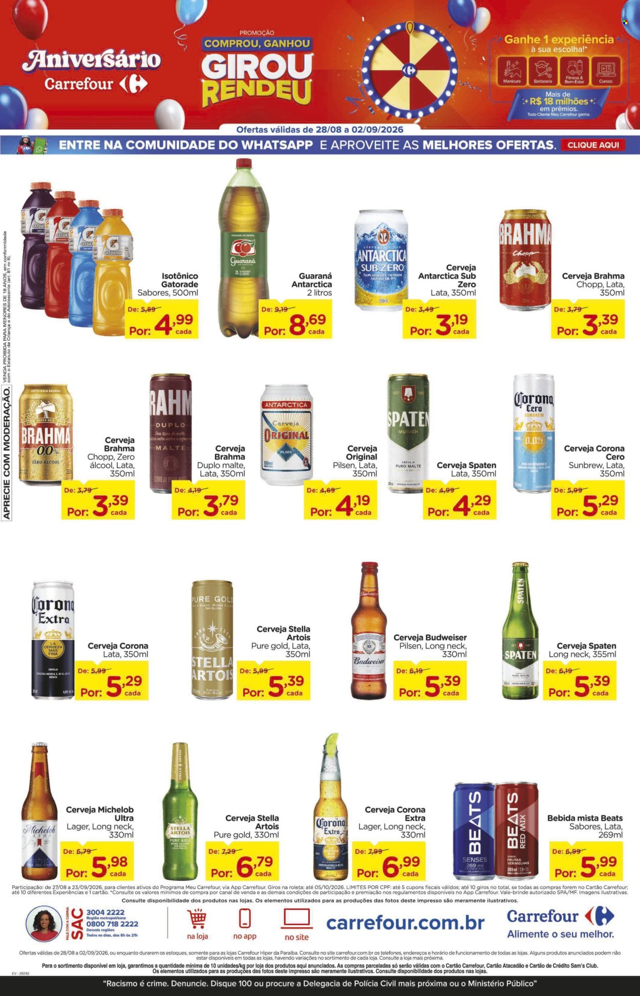 Folheto Carrefour Hiper - 28/08/2026 - 02/09/2026. Página 6