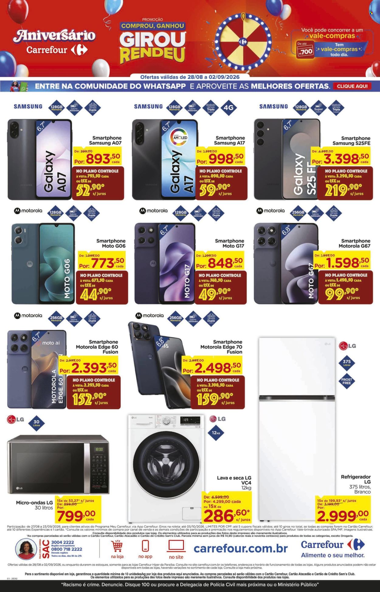 Folheto Carrefour Hiper - 28/08/2026 - 02/09/2026. Página 10
