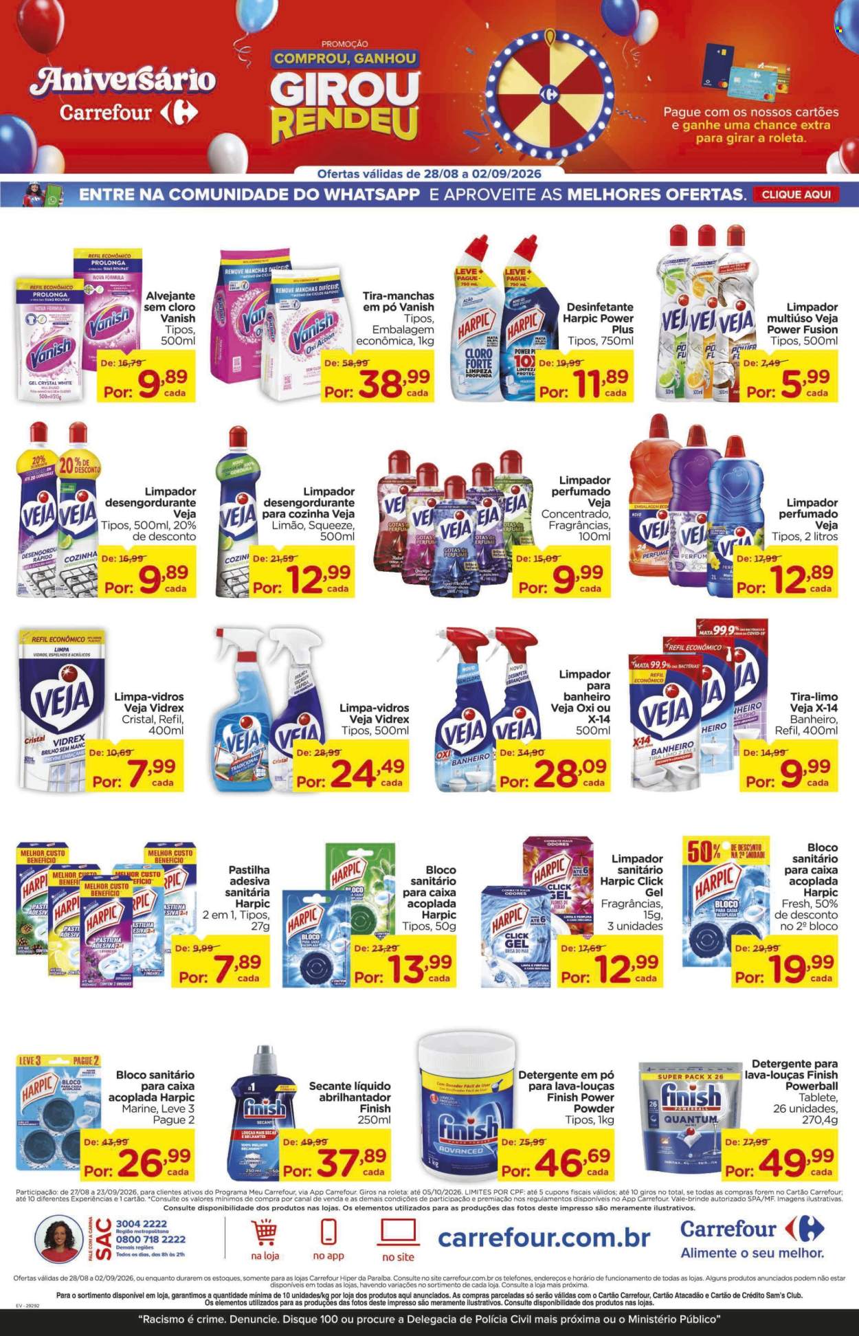 Folheto Carrefour Hiper - 28/08/2026 - 02/09/2026. Página 11
