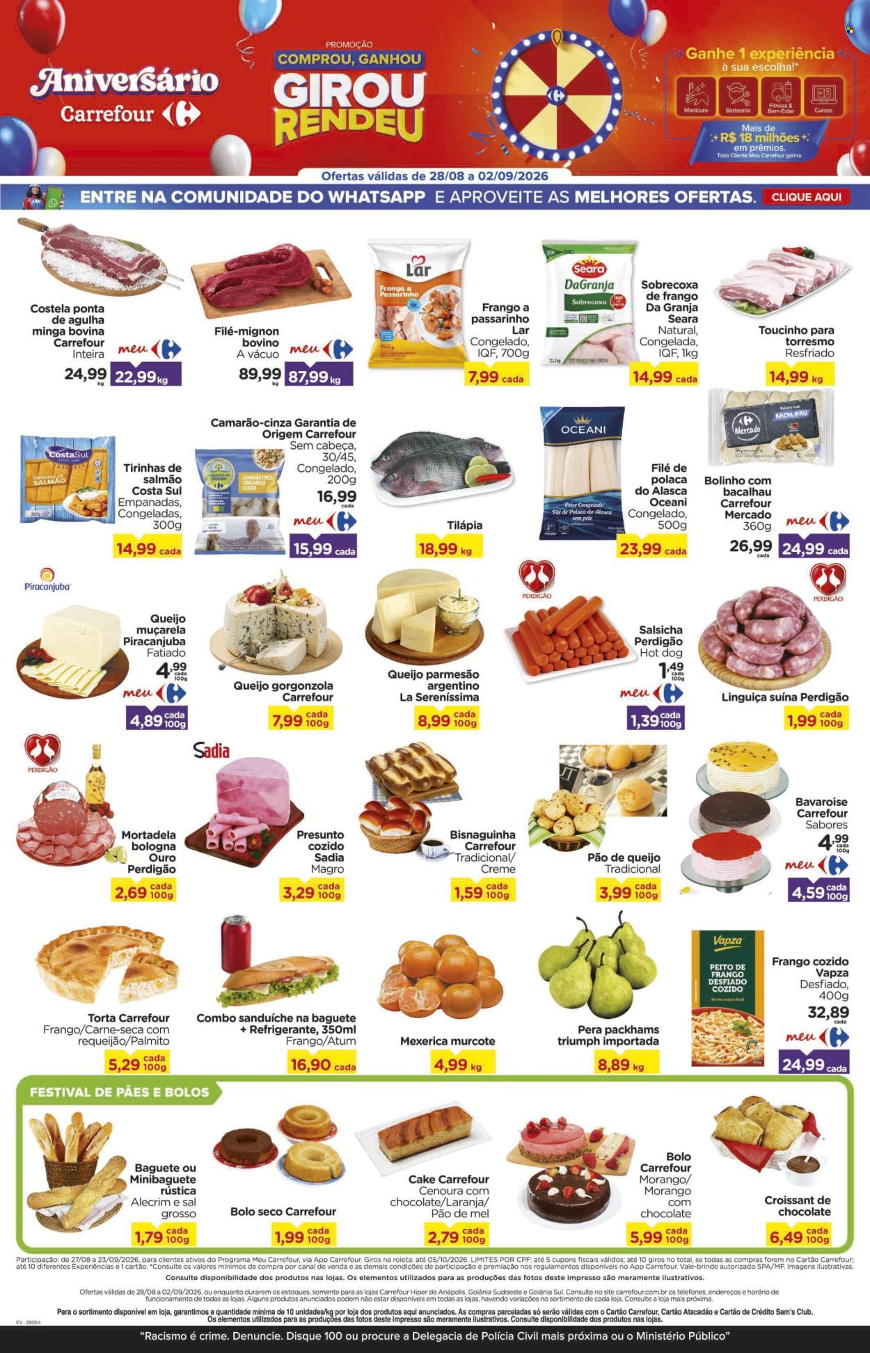 Folheto Carrefour Hiper - 28/08/2026 - 02/09/2026. Página 2