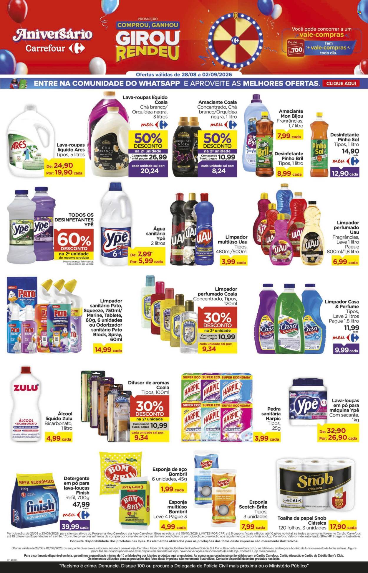 Folheto Carrefour Hiper - 28/08/2026 - 02/09/2026. Página 7