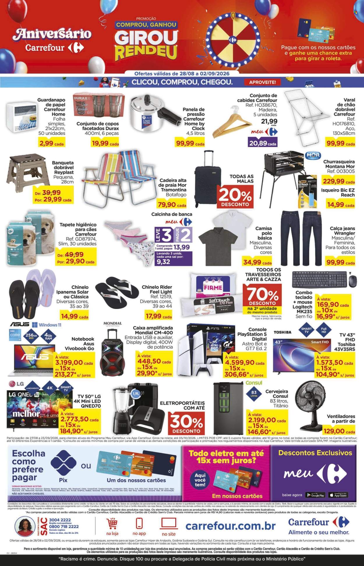 Folheto Carrefour Hiper - 28/08/2026 - 02/09/2026. Página 8