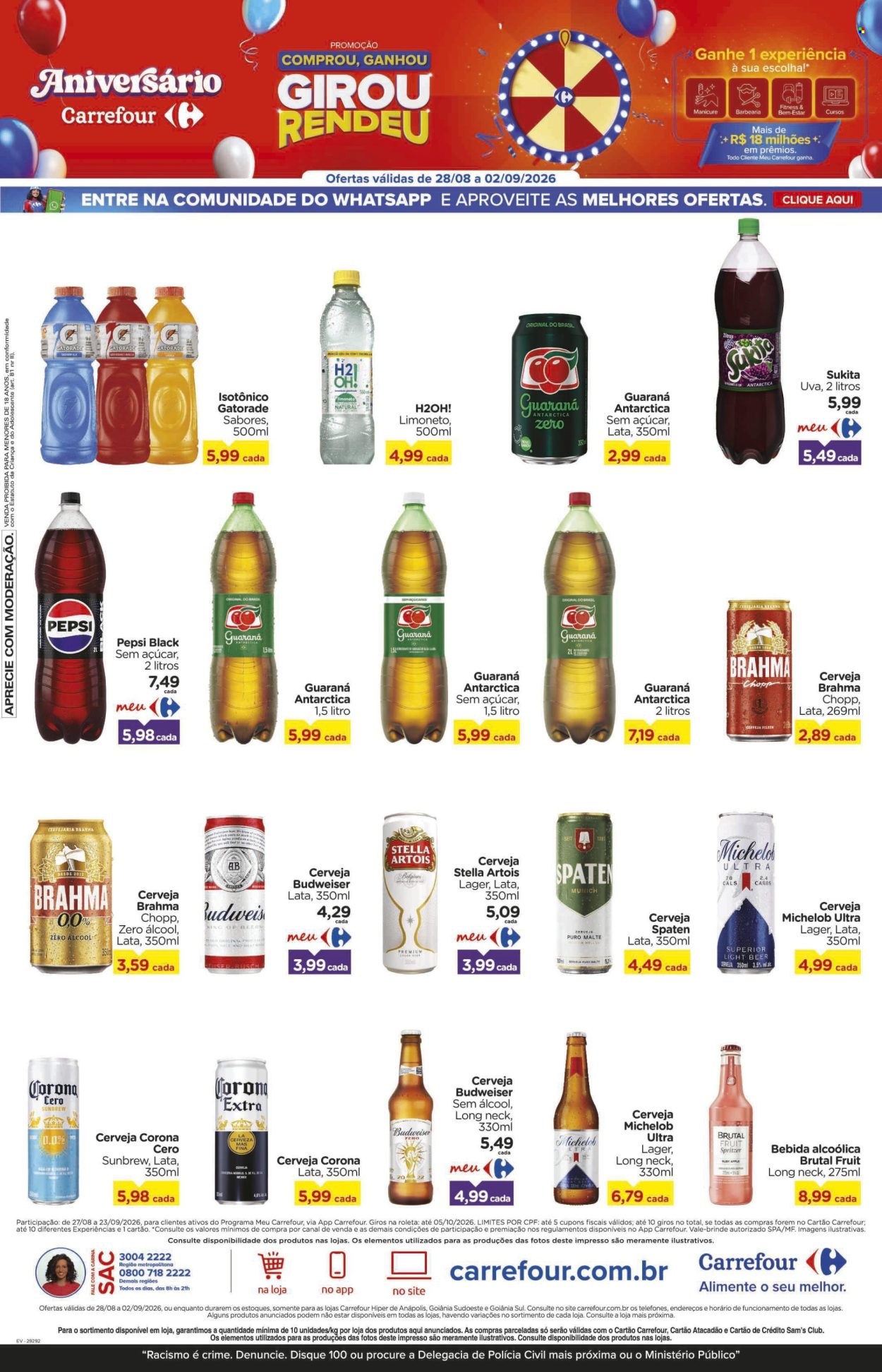 Folheto Carrefour Hiper - 28/08/2026 - 02/09/2026. Página 6