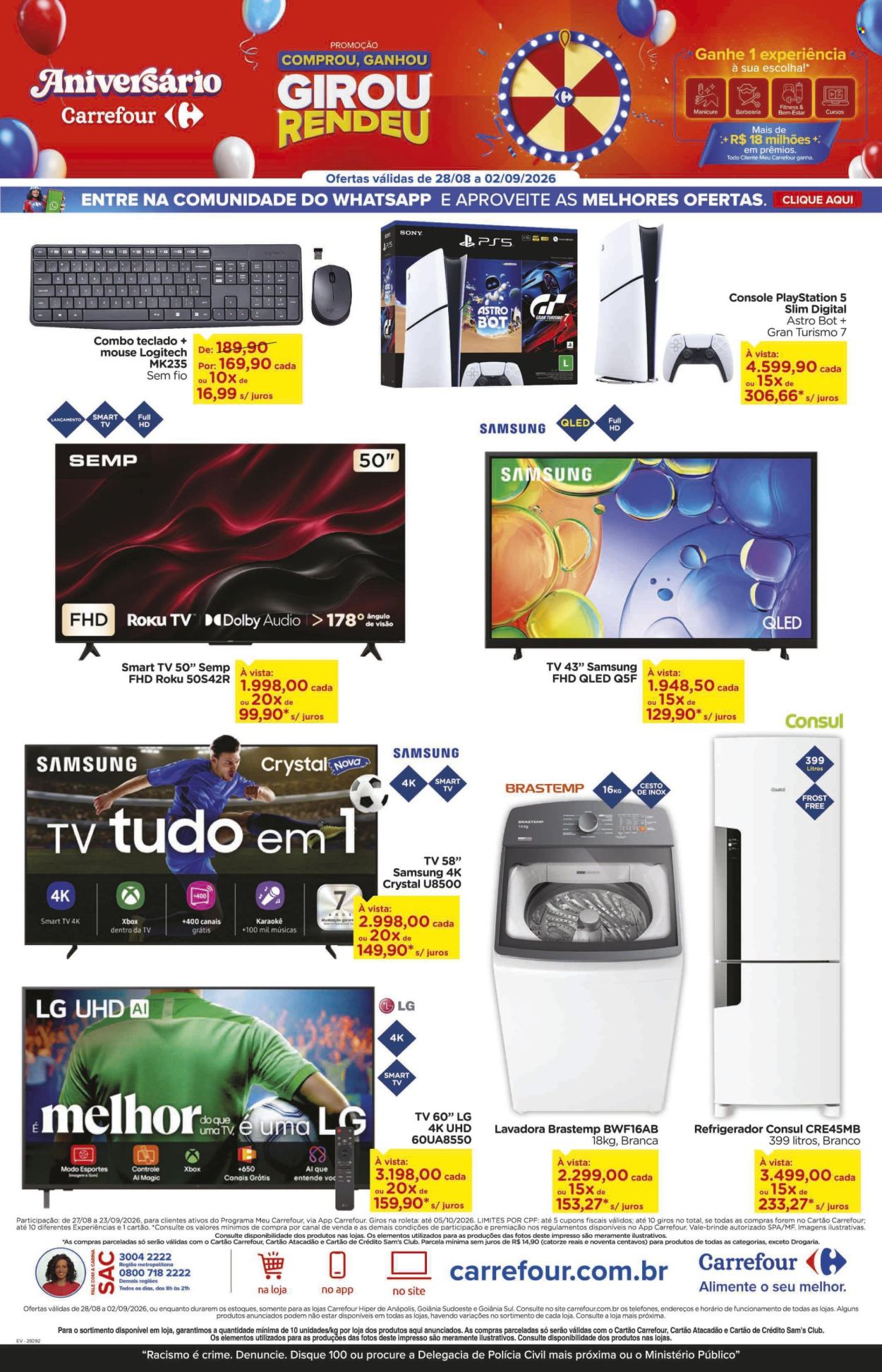 Folheto Carrefour Hiper - 28/08/2026 - 02/09/2026. Página 9