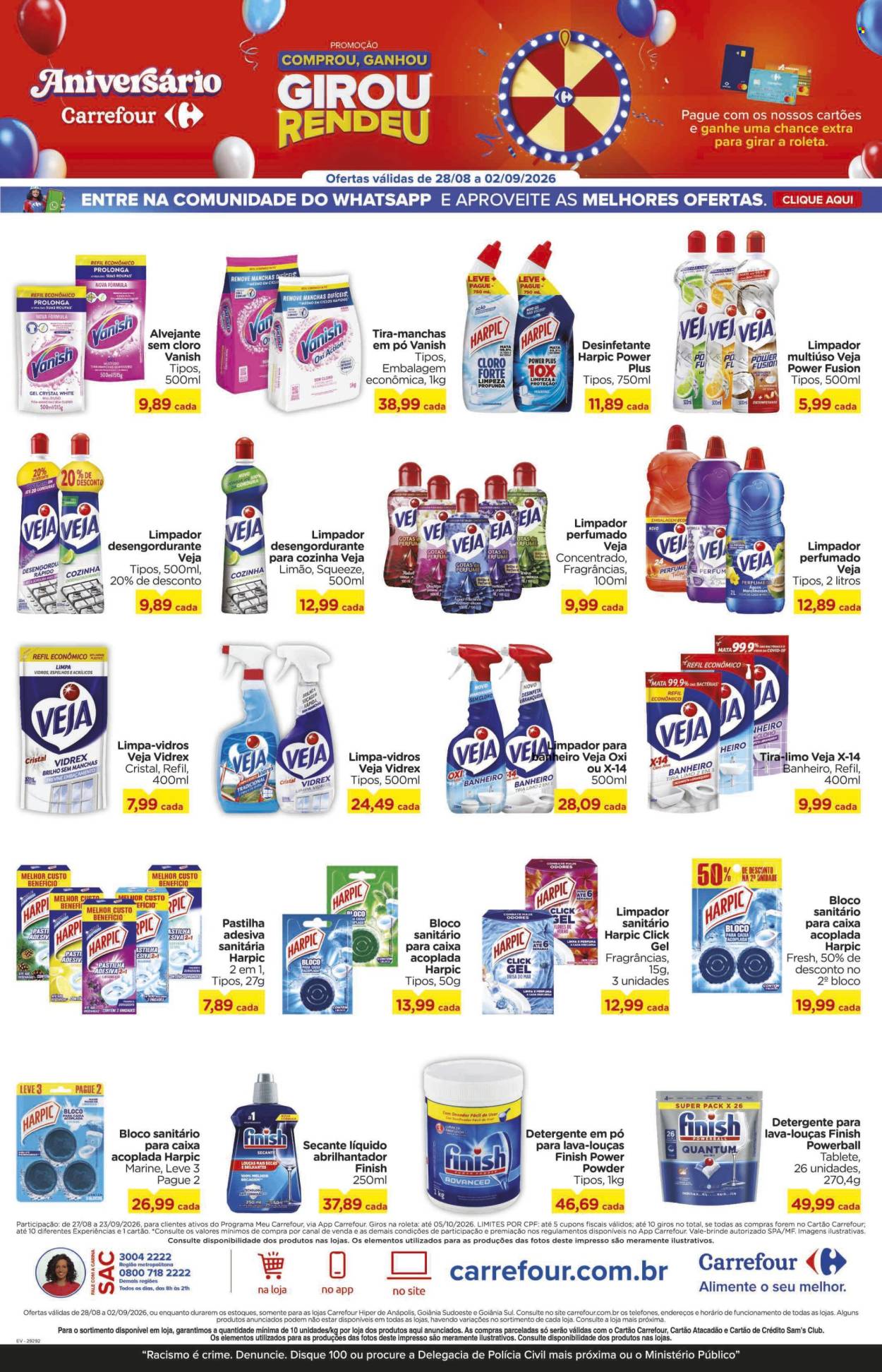 Folheto Carrefour Hiper - 28/08/2026 - 02/09/2026. Página 11