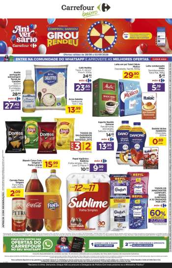 Folheto Carrefour Bairro - 28/08/2026 - 02/09/2026.