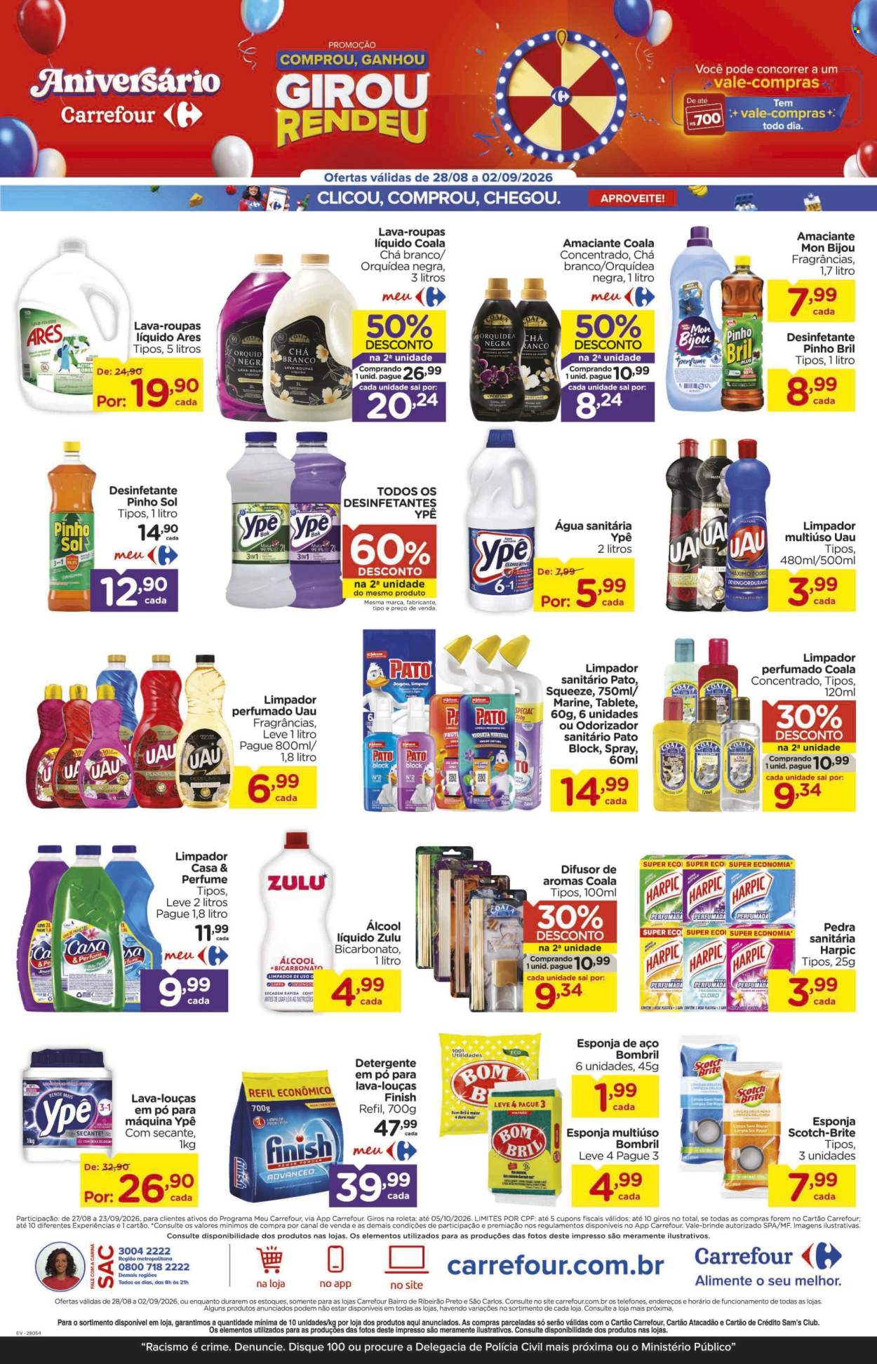 Folheto Carrefour Bairro - 28/08/2026 - 02/09/2026. Página 7