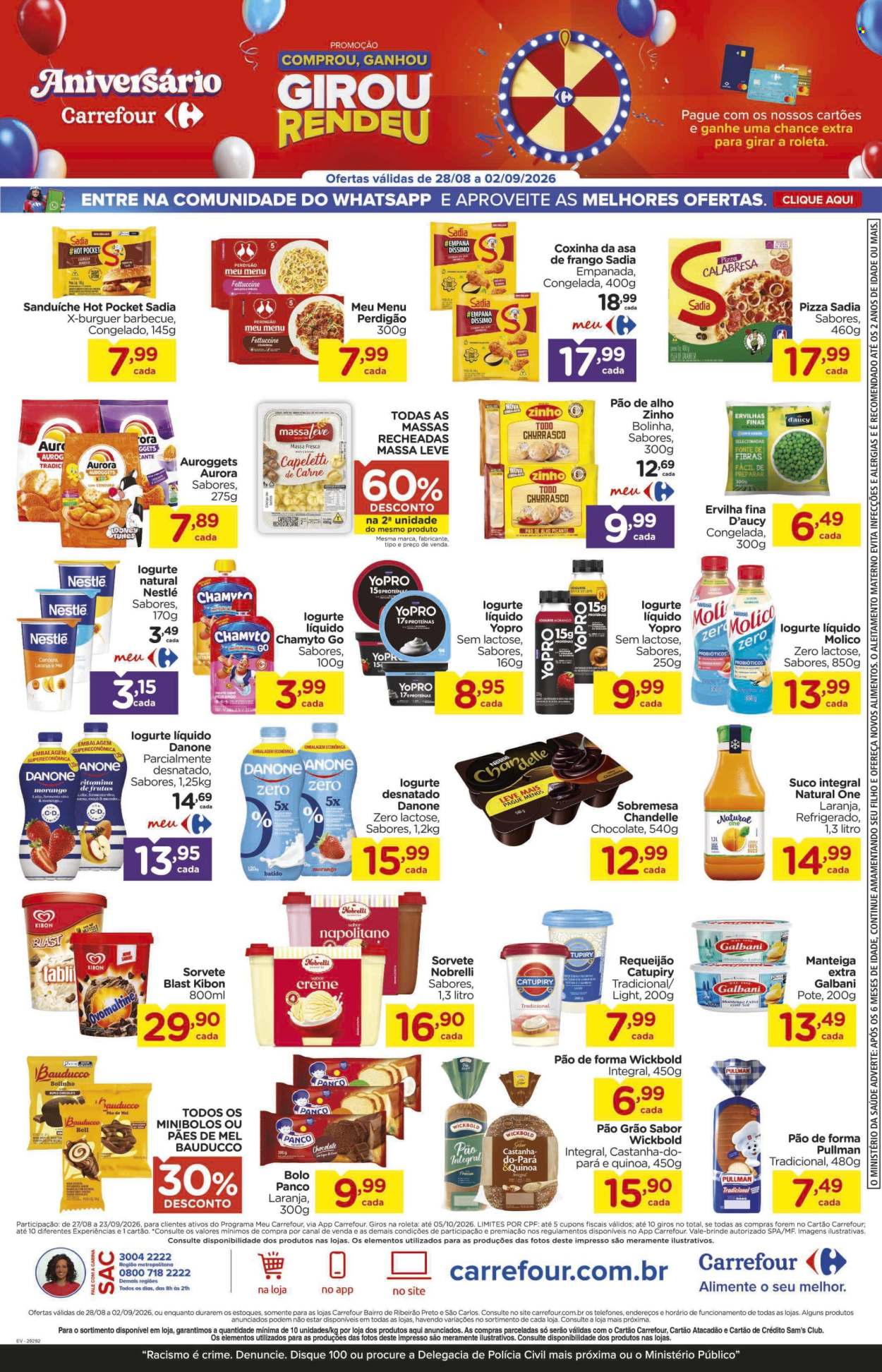 Folheto Carrefour Bairro - 28/08/2026 - 02/09/2026. Página 4