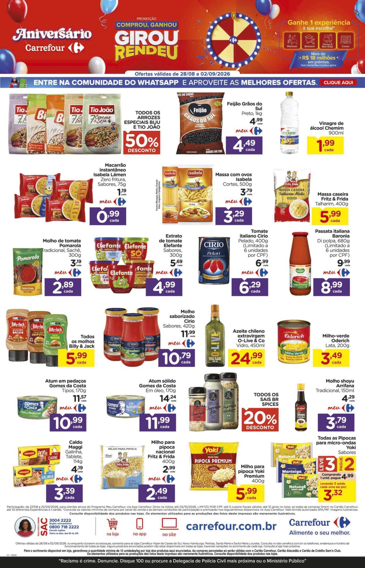 Folheto Carrefour Hiper - 28/08/2026 - 02/09/2026. Página 2
