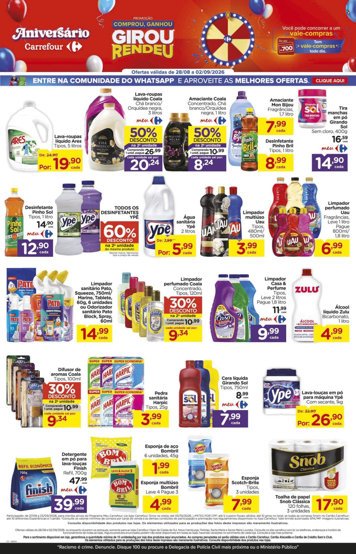 Folheto Carrefour Hiper - 28/08/2026 - 02/09/2026. Página 7