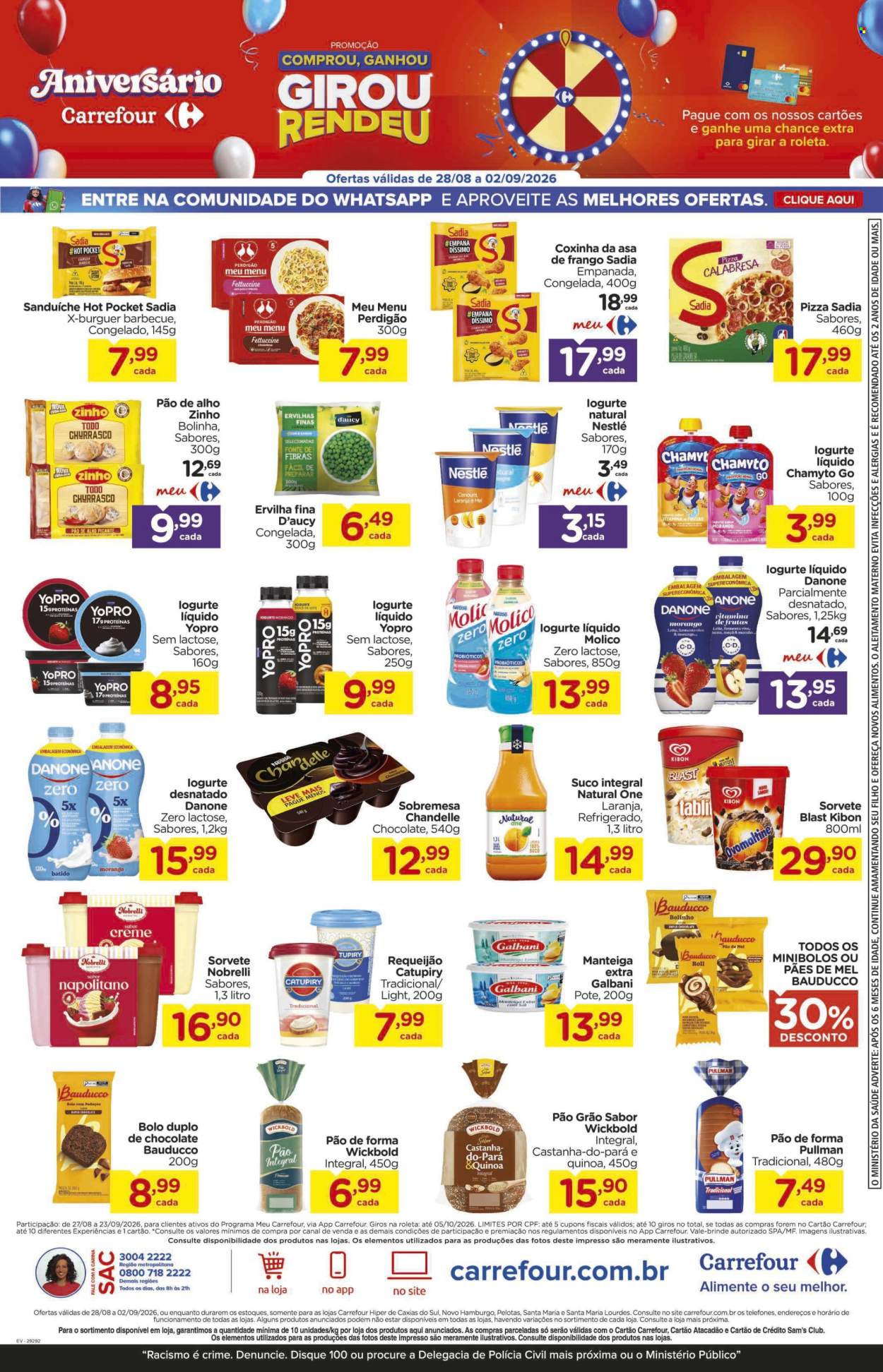 Folheto Carrefour Hiper - 28/08/2026 - 02/09/2026. Página 4