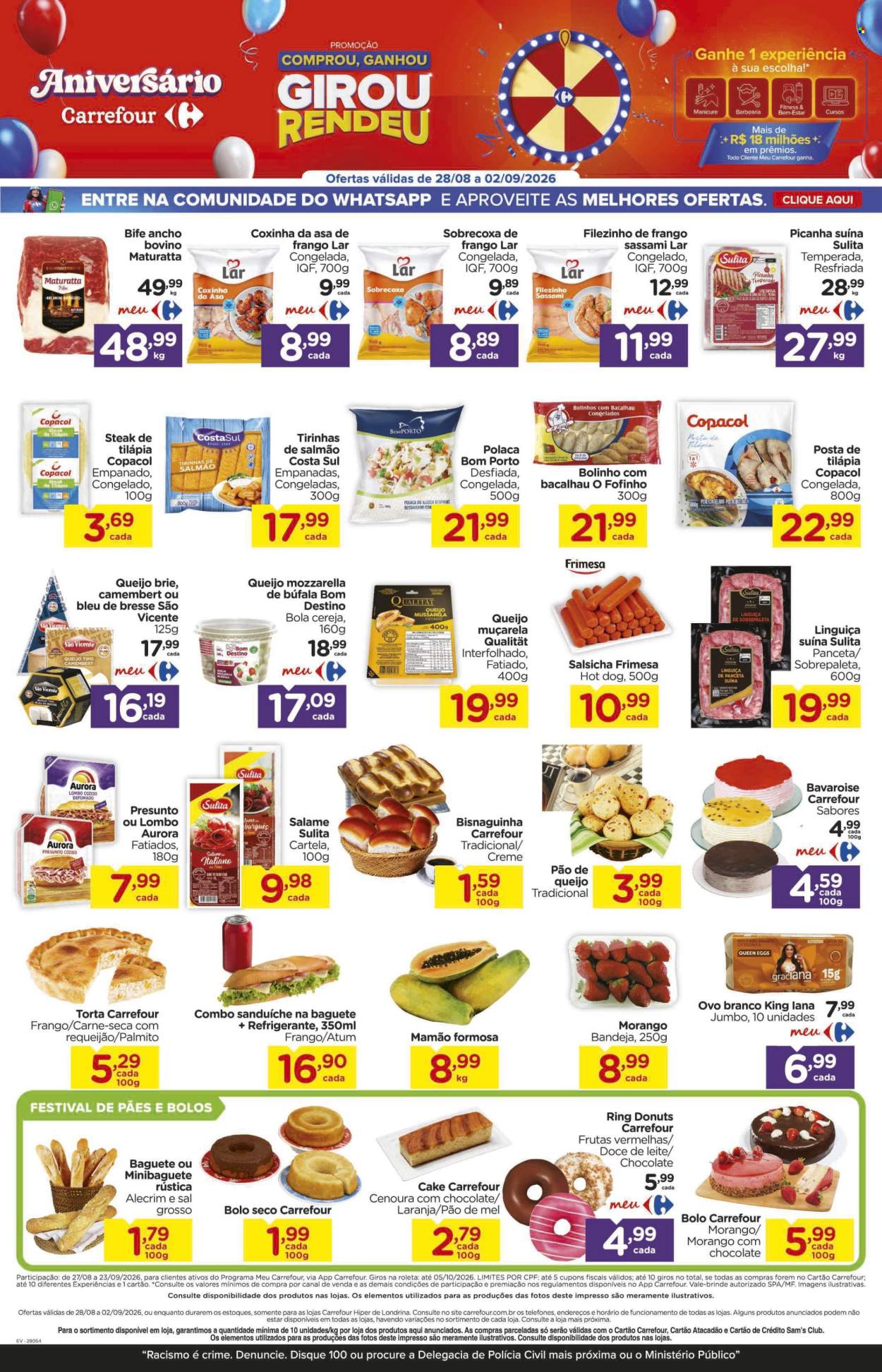Folheto Carrefour Hiper - 28/08/2026 - 02/09/2026. Página 2