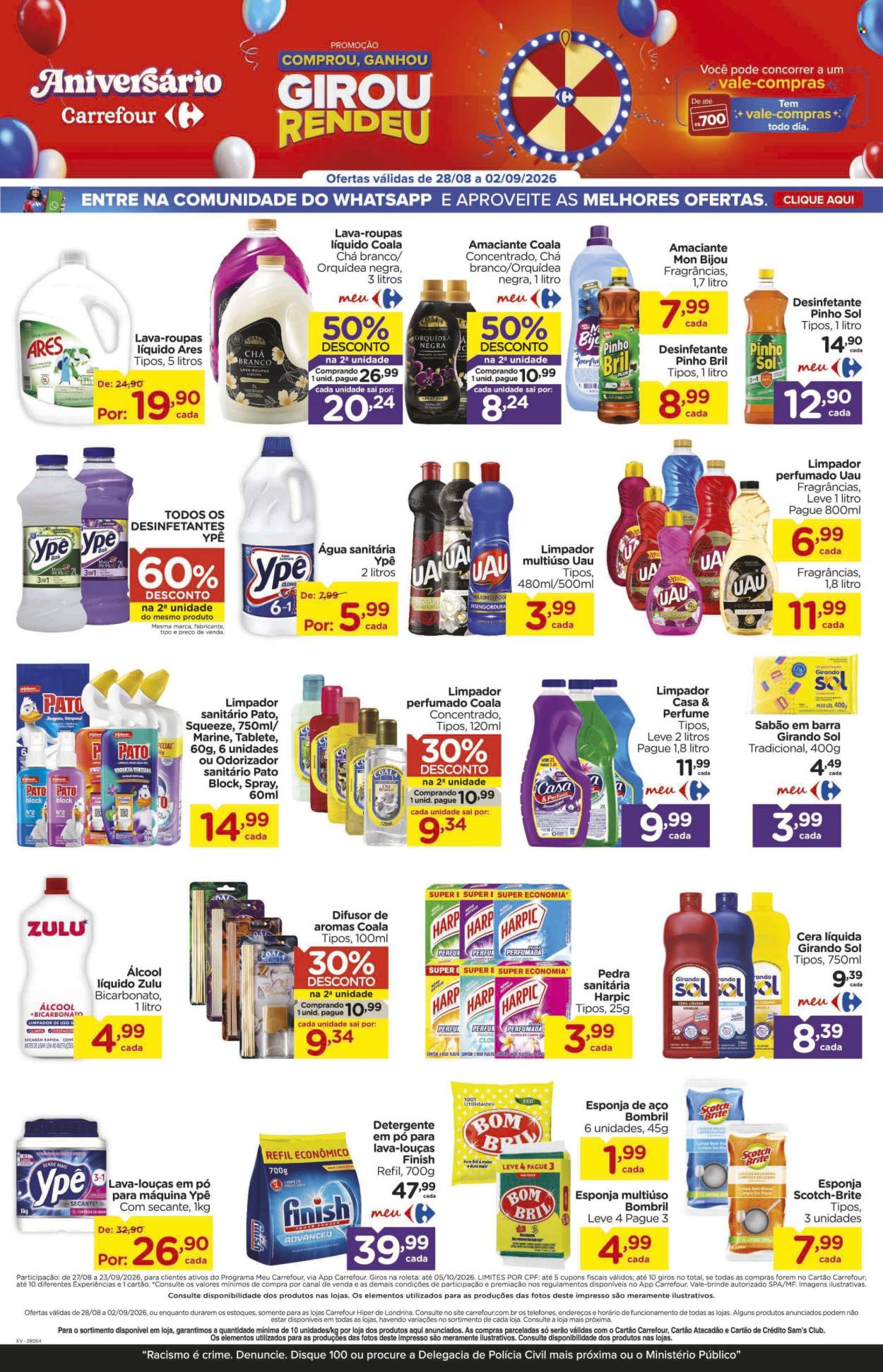 Folheto Carrefour Hiper - 28/08/2026 - 02/09/2026. Página 7