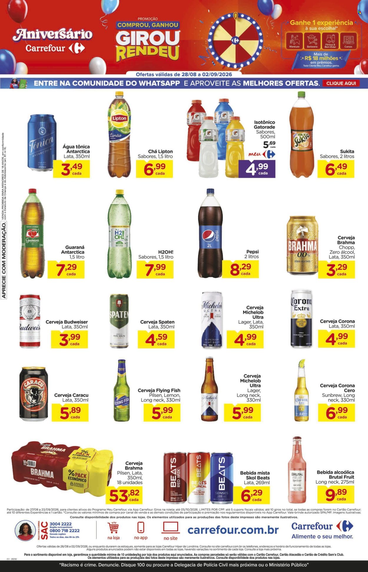 Folheto Carrefour Hiper - 28/08/2026 - 02/09/2026. Página 6