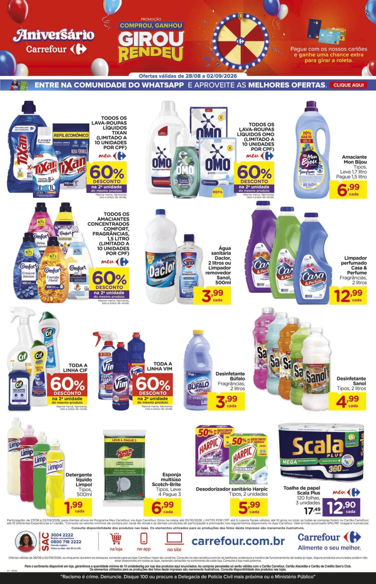 Folheto Carrefour Hiper - 28/08/2026 - 02/09/2026. Página 8