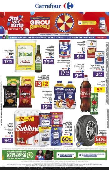 Folheto Carrefour Hiper - 28/08/2026 - 02/09/2026.