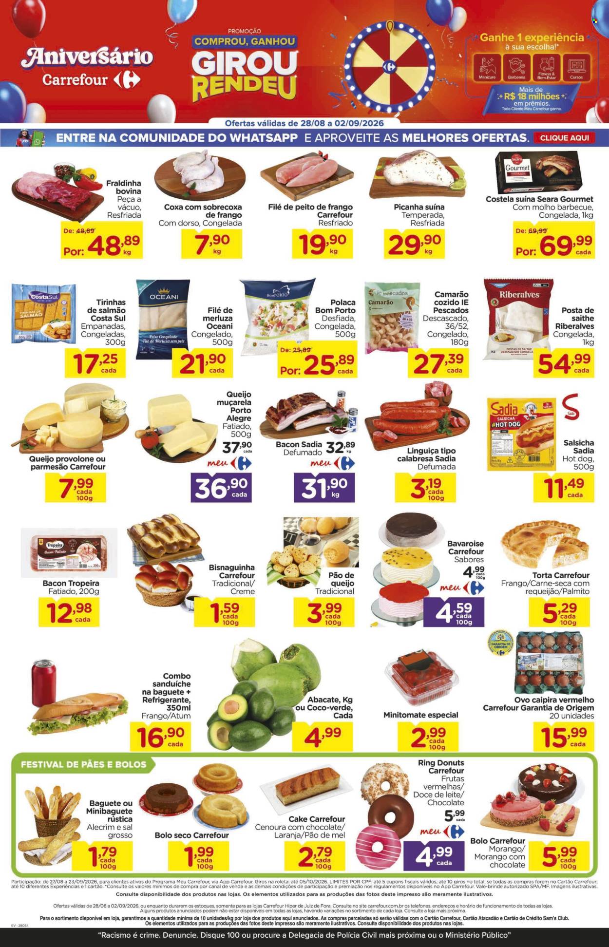 Folheto Carrefour Hiper - 28/08/2026 - 02/09/2026. Página 2