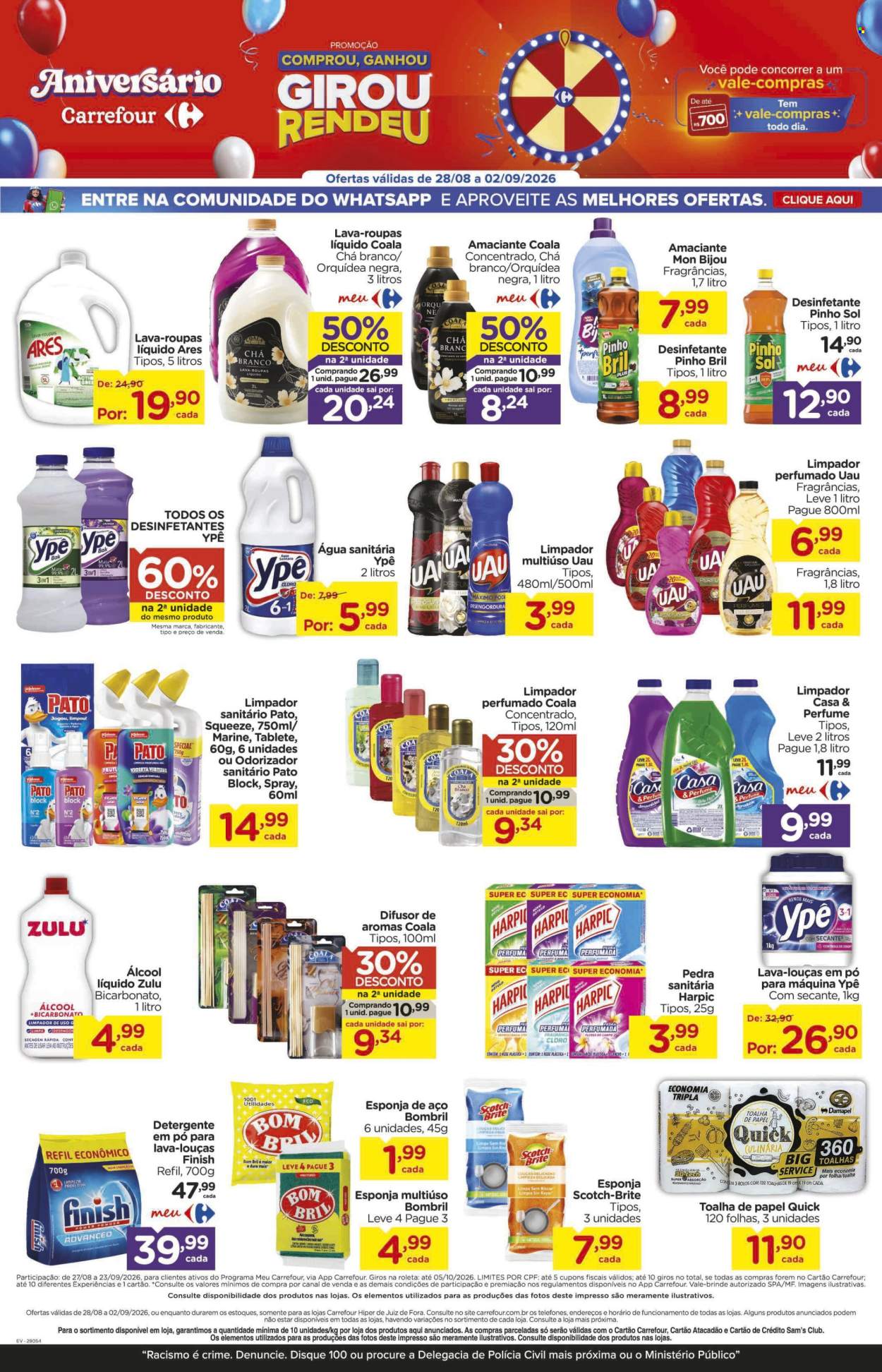 Folheto Carrefour Hiper - 28/08/2026 - 02/09/2026. Página 7