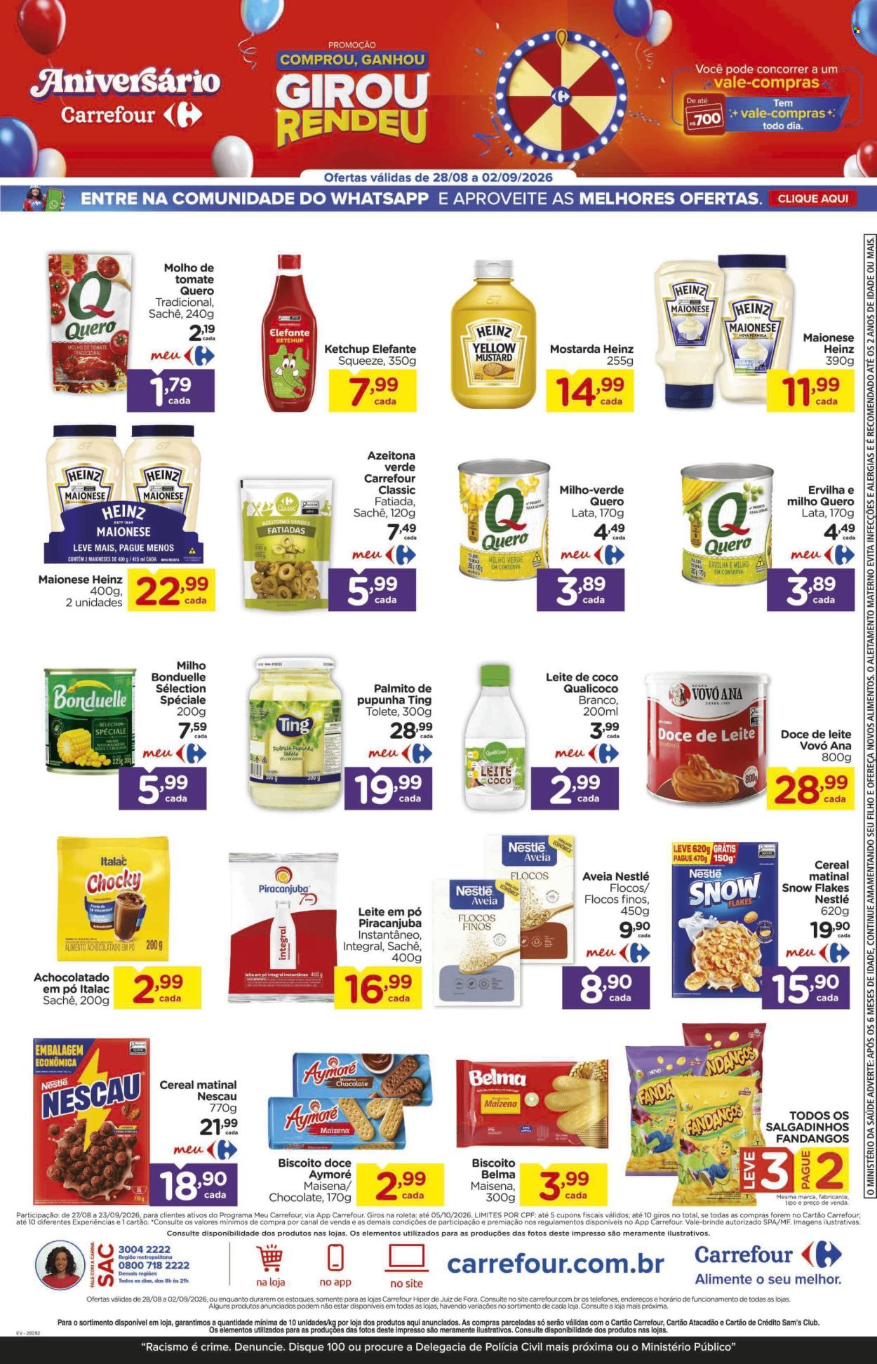 Folheto Carrefour Hiper - 28/08/2026 - 02/09/2026. Página 3