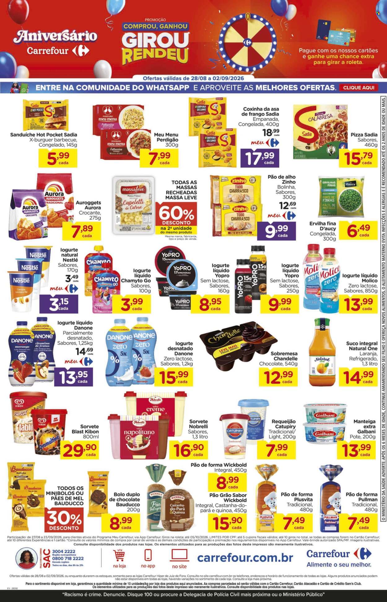 Folheto Carrefour Hiper - 28/08/2026 - 02/09/2026. Página 4