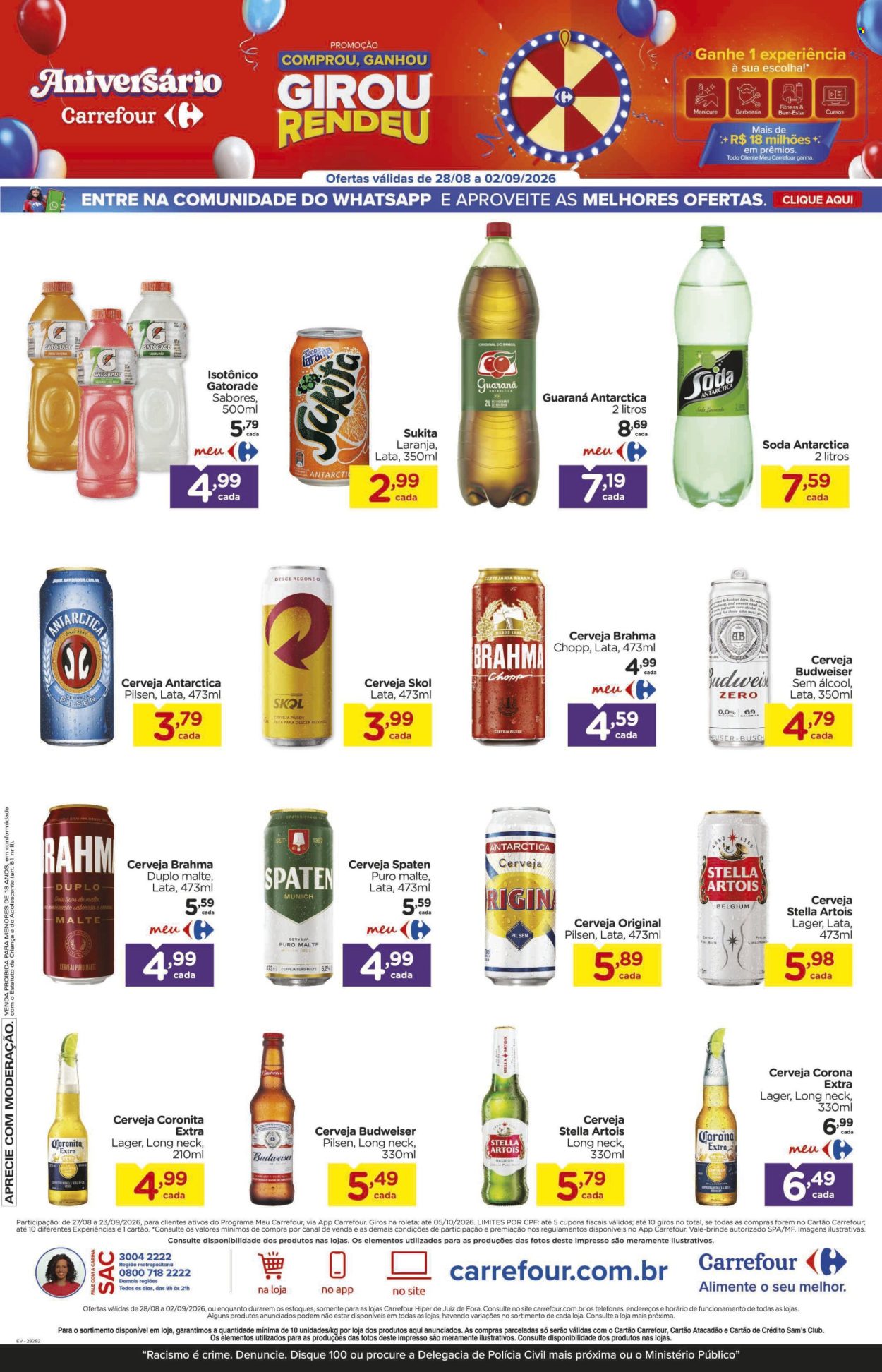 Folheto Carrefour Hiper - 28/08/2026 - 02/09/2026. Página 6