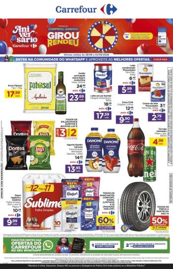Folheto Carrefour Hiper - 28/08/2026 - 02/09/2026.