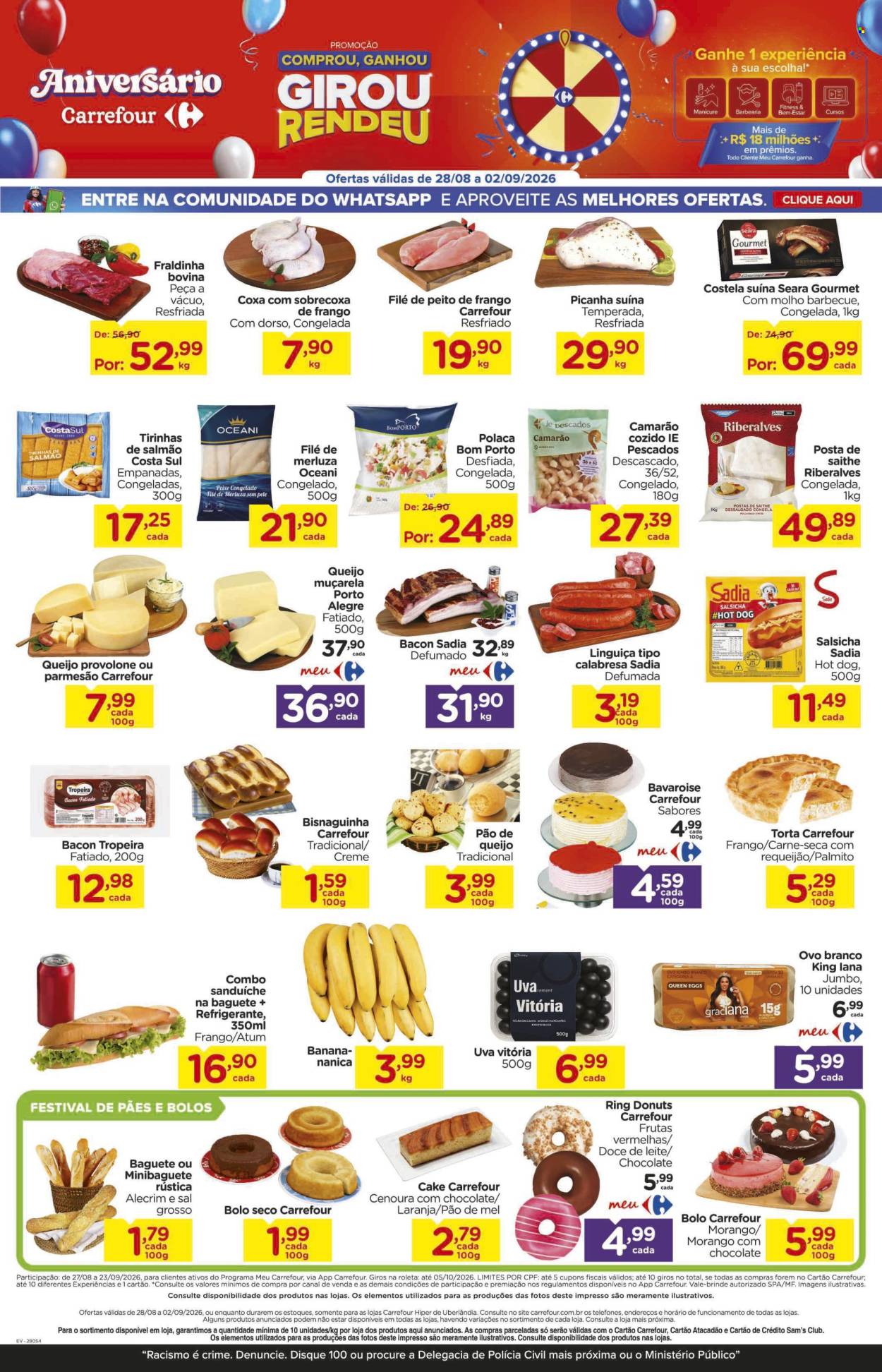 Folheto Carrefour Hiper - 28/08/2026 - 02/09/2026. Página 2