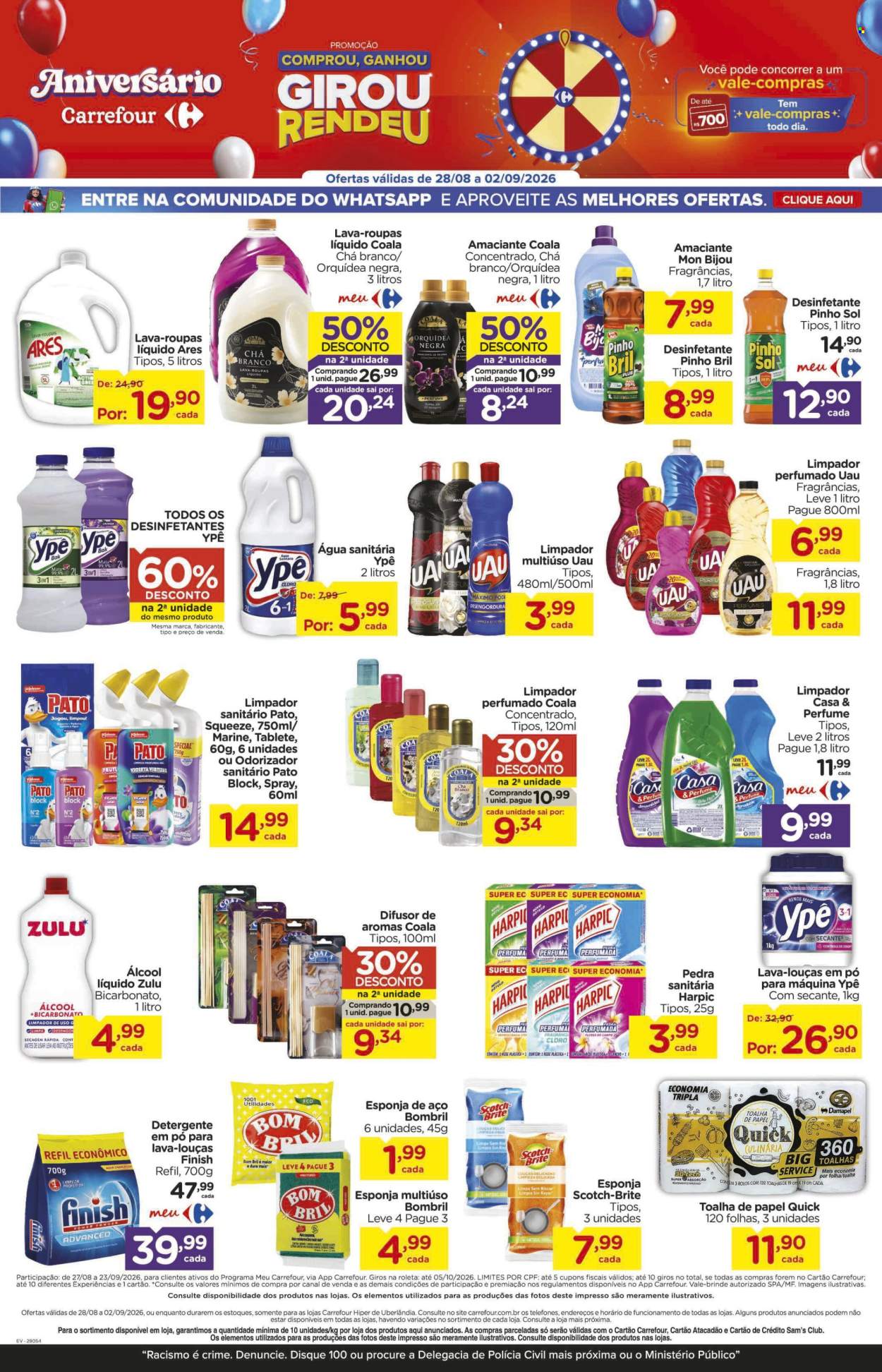 Folheto Carrefour Hiper - 28/08/2026 - 02/09/2026. Página 7