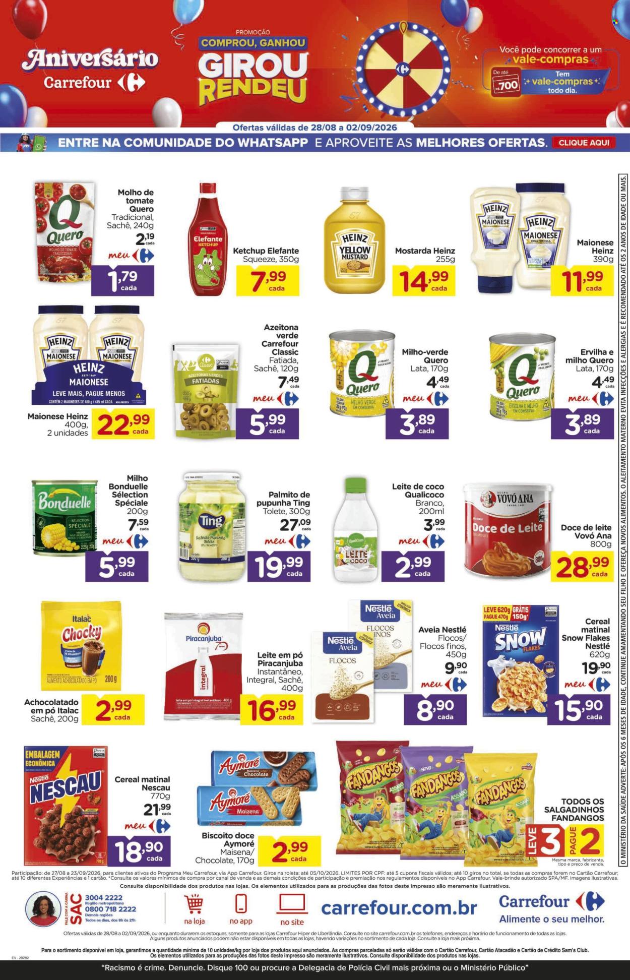 Folheto Carrefour Hiper - 28/08/2026 - 02/09/2026. Página 3