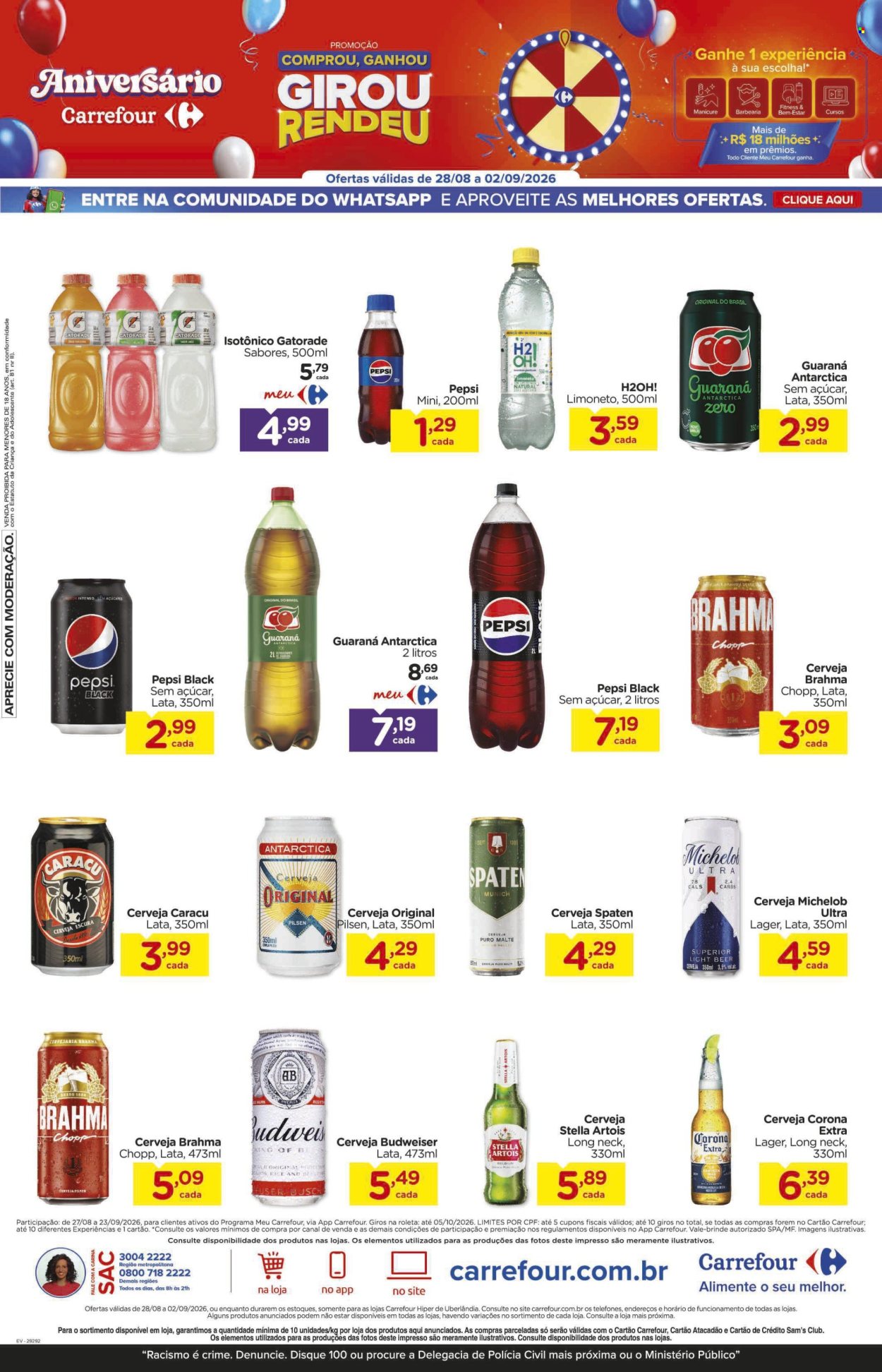Folheto Carrefour Hiper - 28/08/2026 - 02/09/2026. Página 6