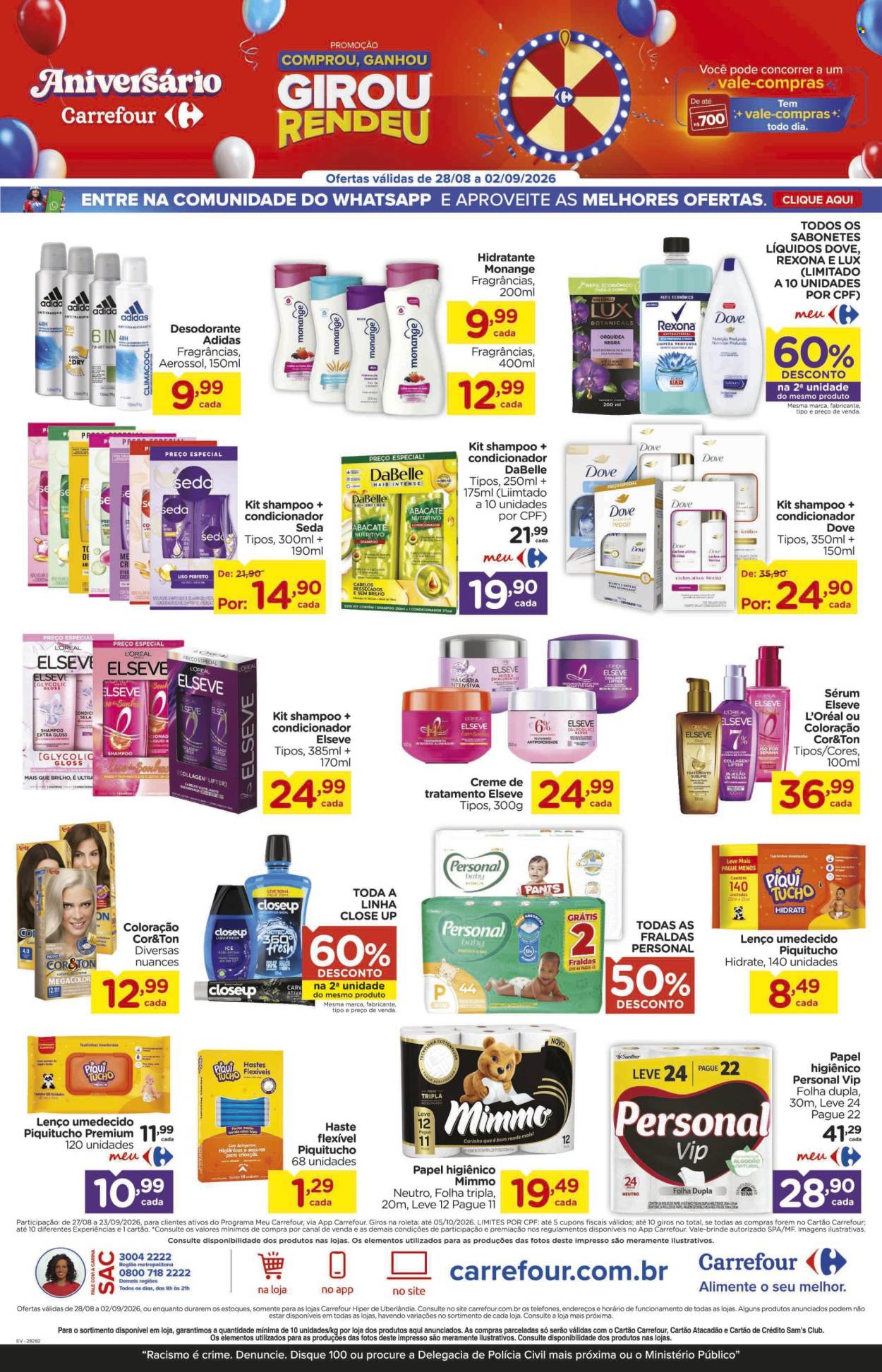 Folheto Carrefour Hiper - 28/08/2026 - 02/09/2026. Página 7