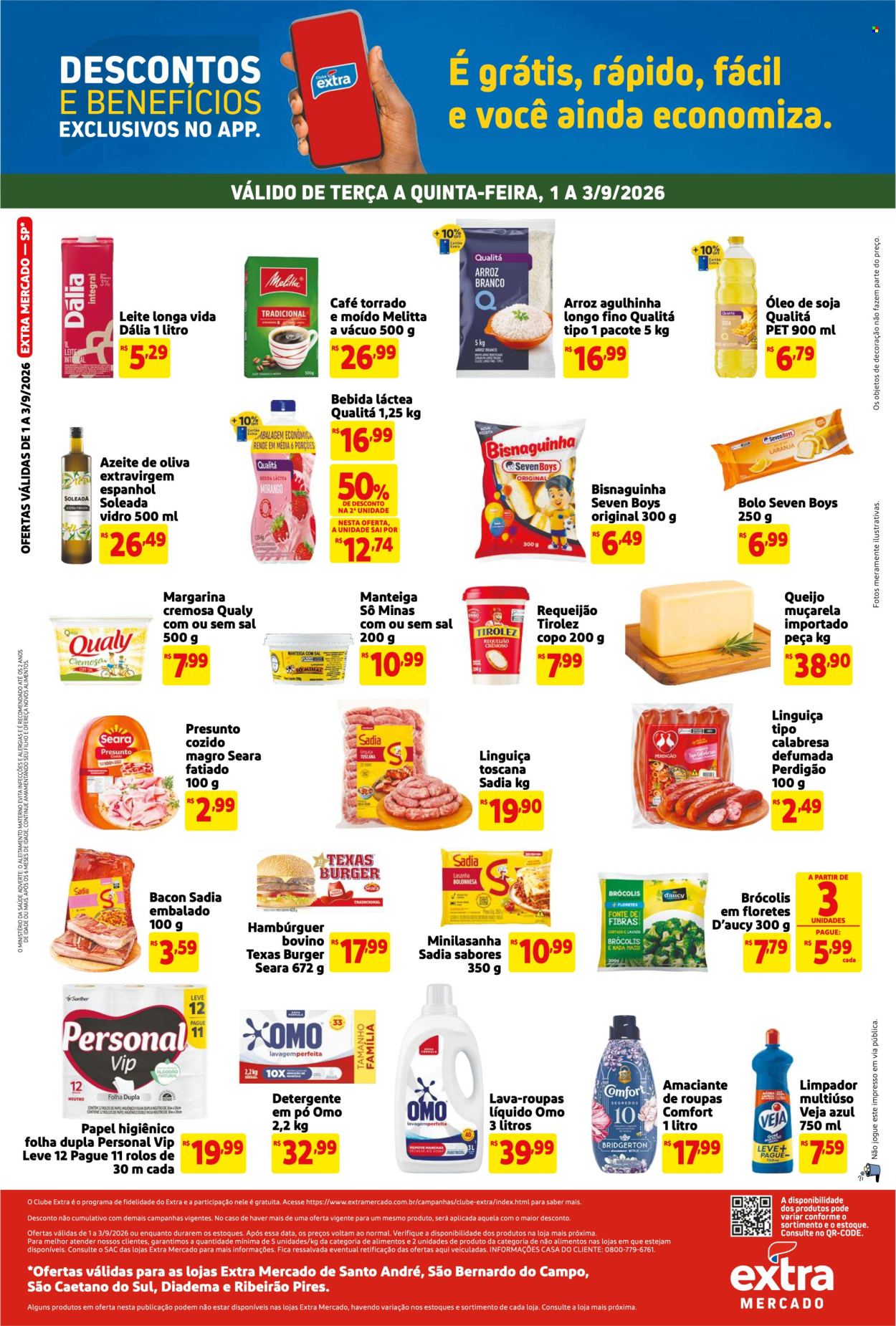 Folheto Mercado Extra - 01/09/2026 - 03/09/2026. Página 2