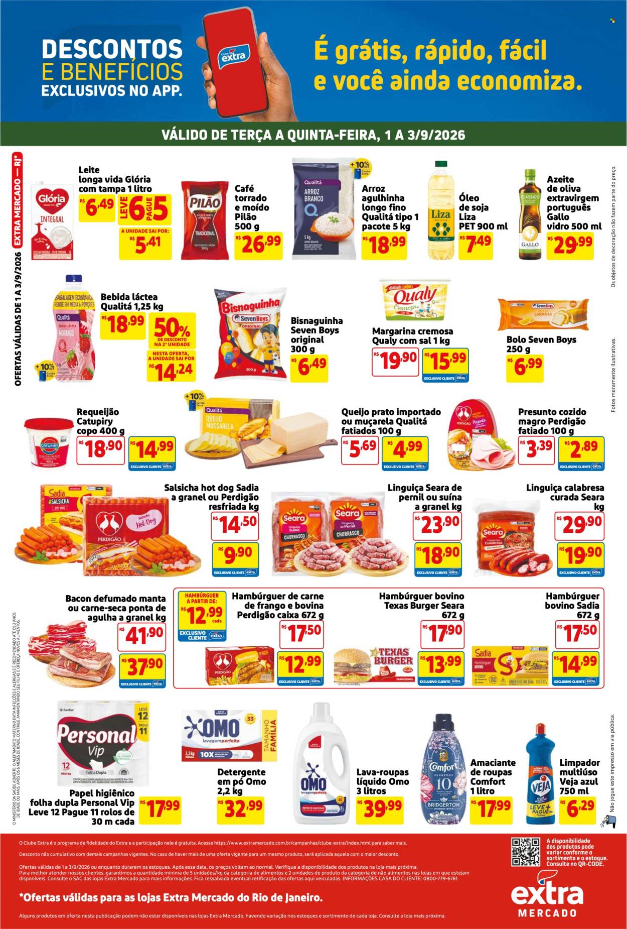Folheto Mercado Extra - 01/09/2026 - 03/09/2026. Página 2